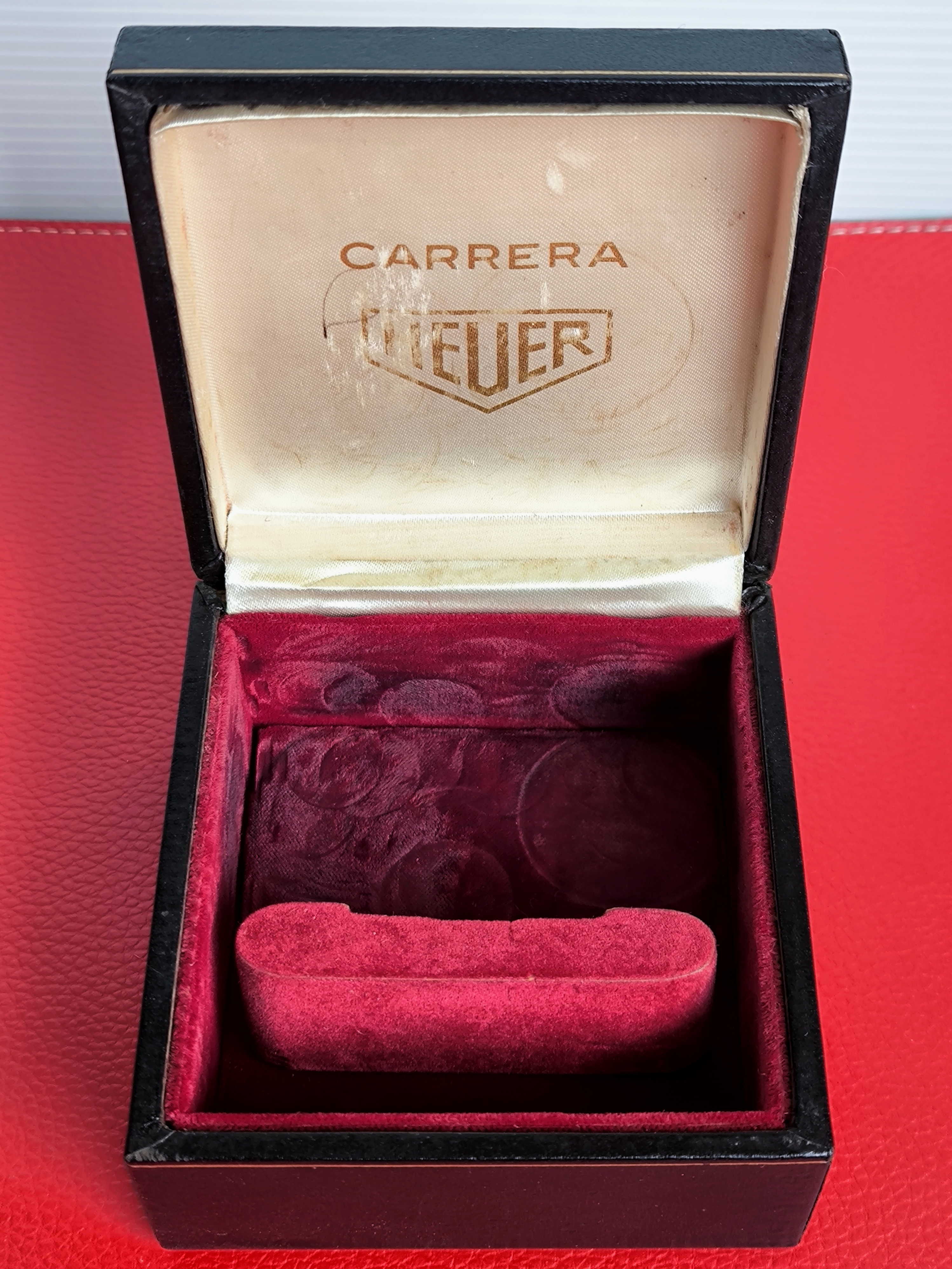 Rare 1960s Heuer Carrera Watch Box
