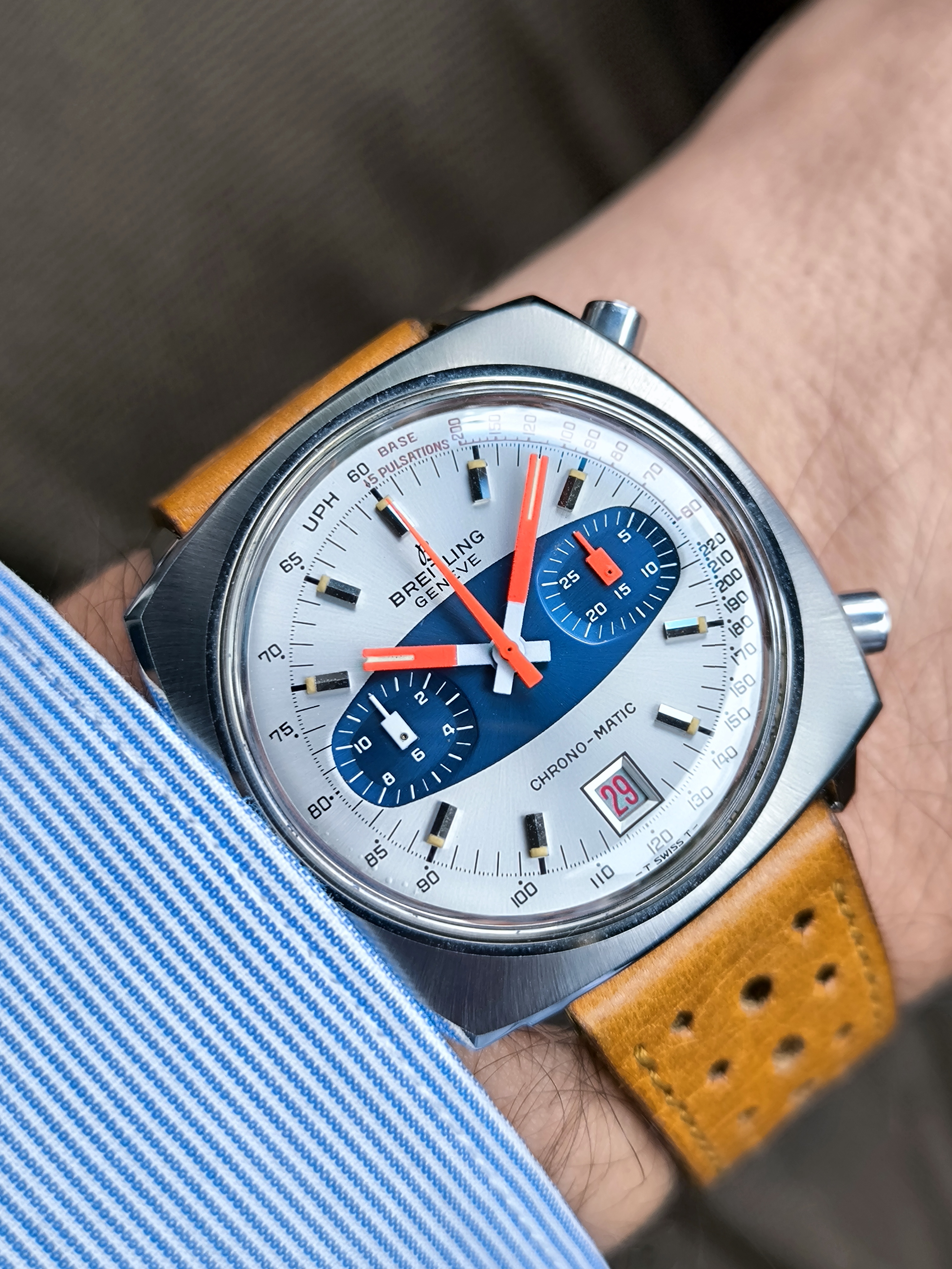 1969 Breitling Chronomatic 2111