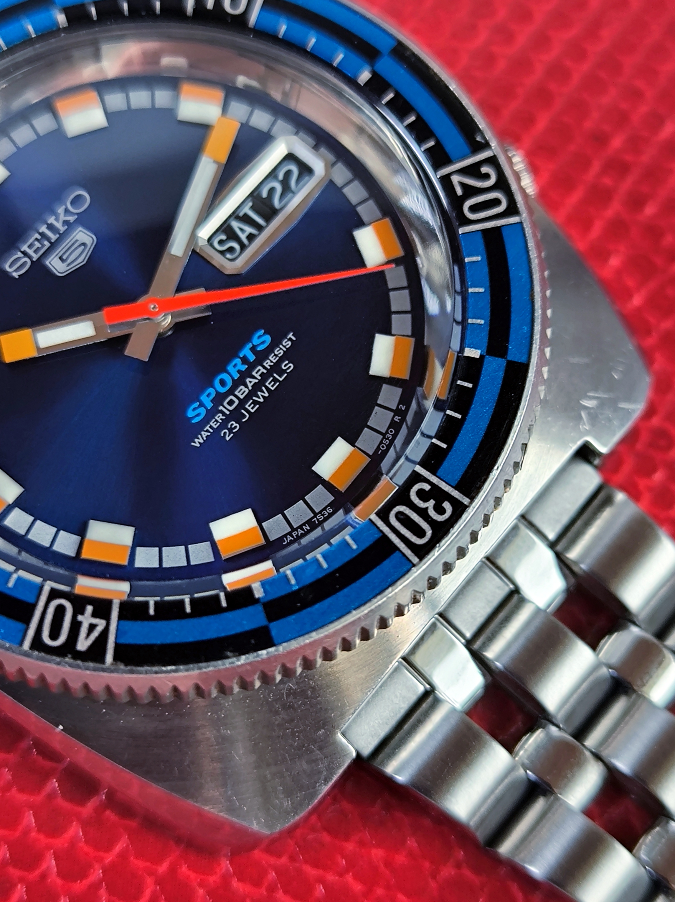 1997 Seiko Rally Diver 7S36-0080