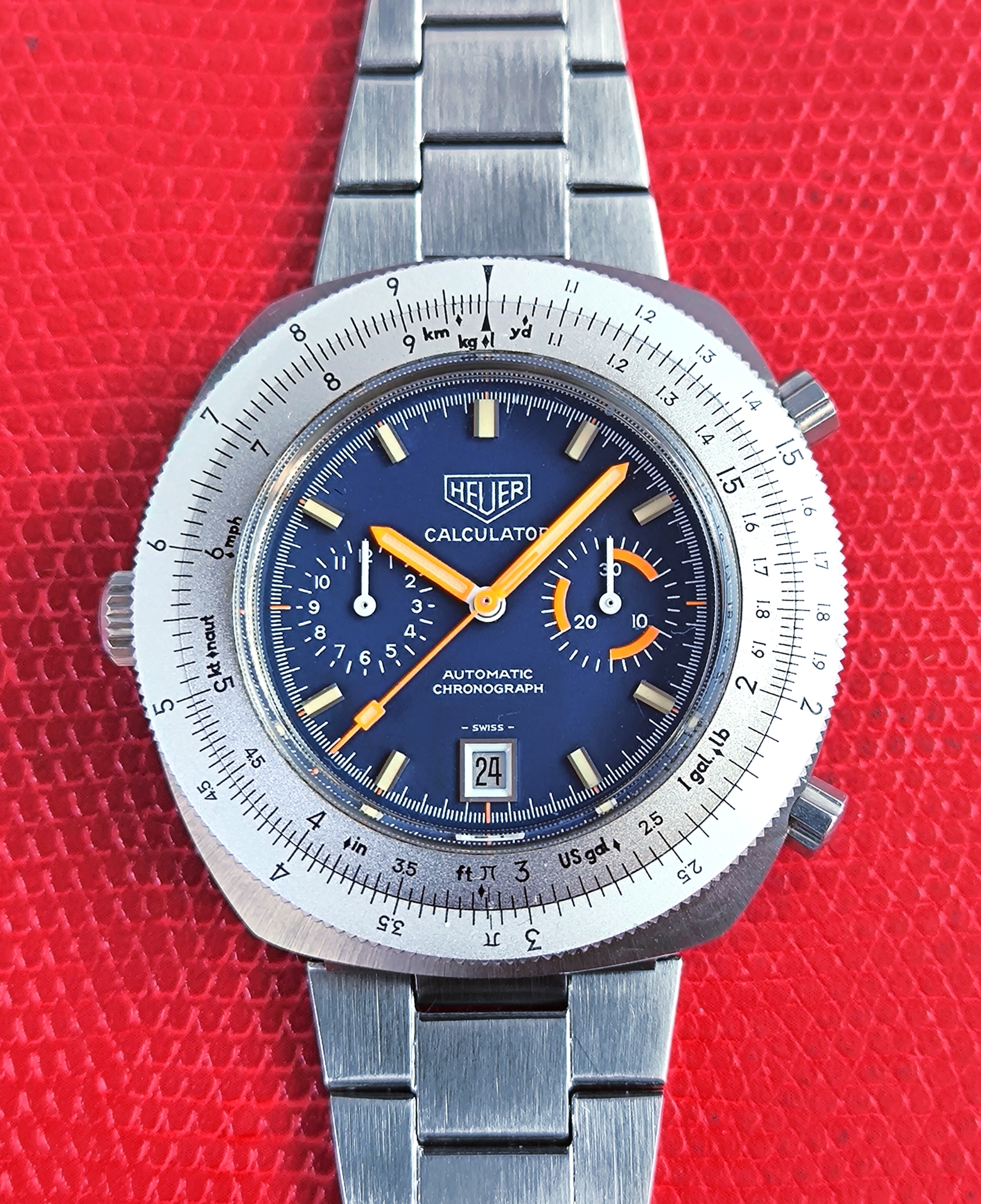 1971 Heuer Calculator 110.633