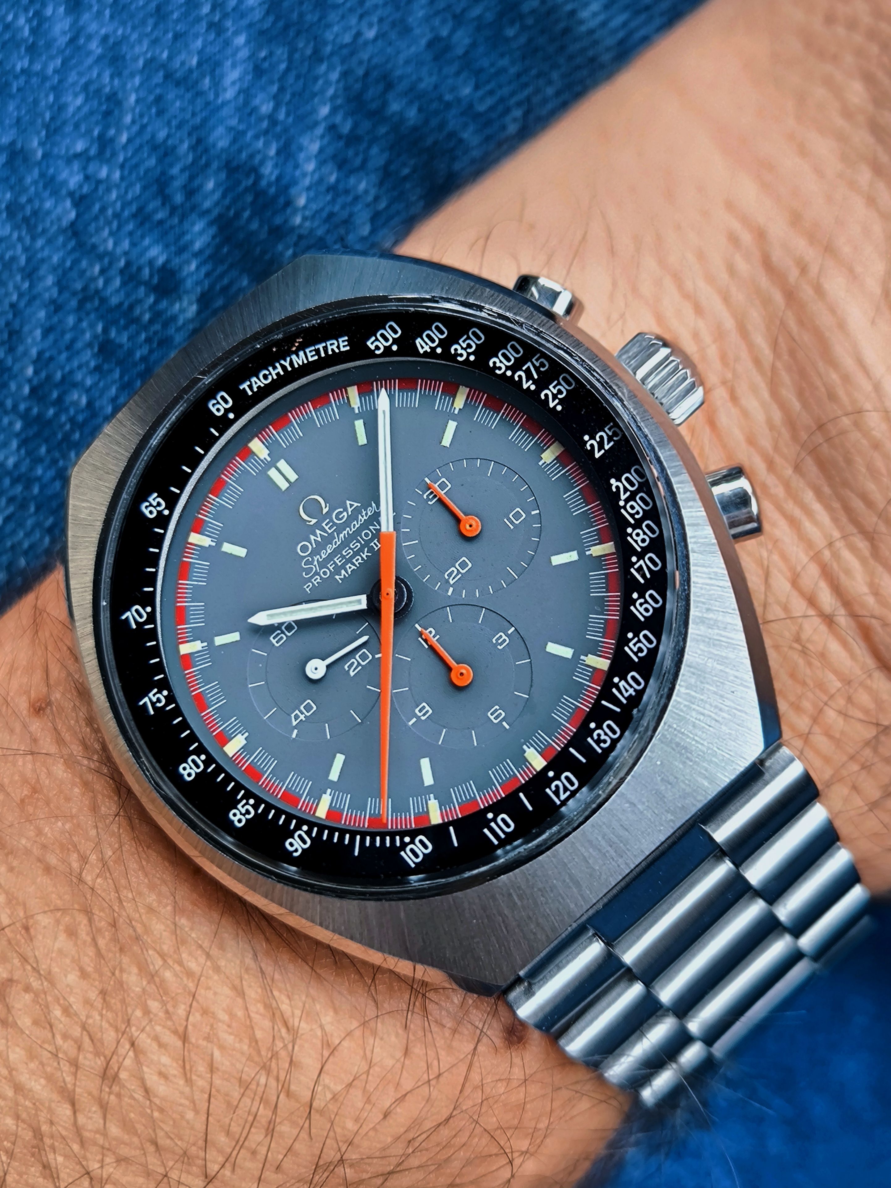 1970s Omega Speedmaster Professional Mark II “Racing” 145.014