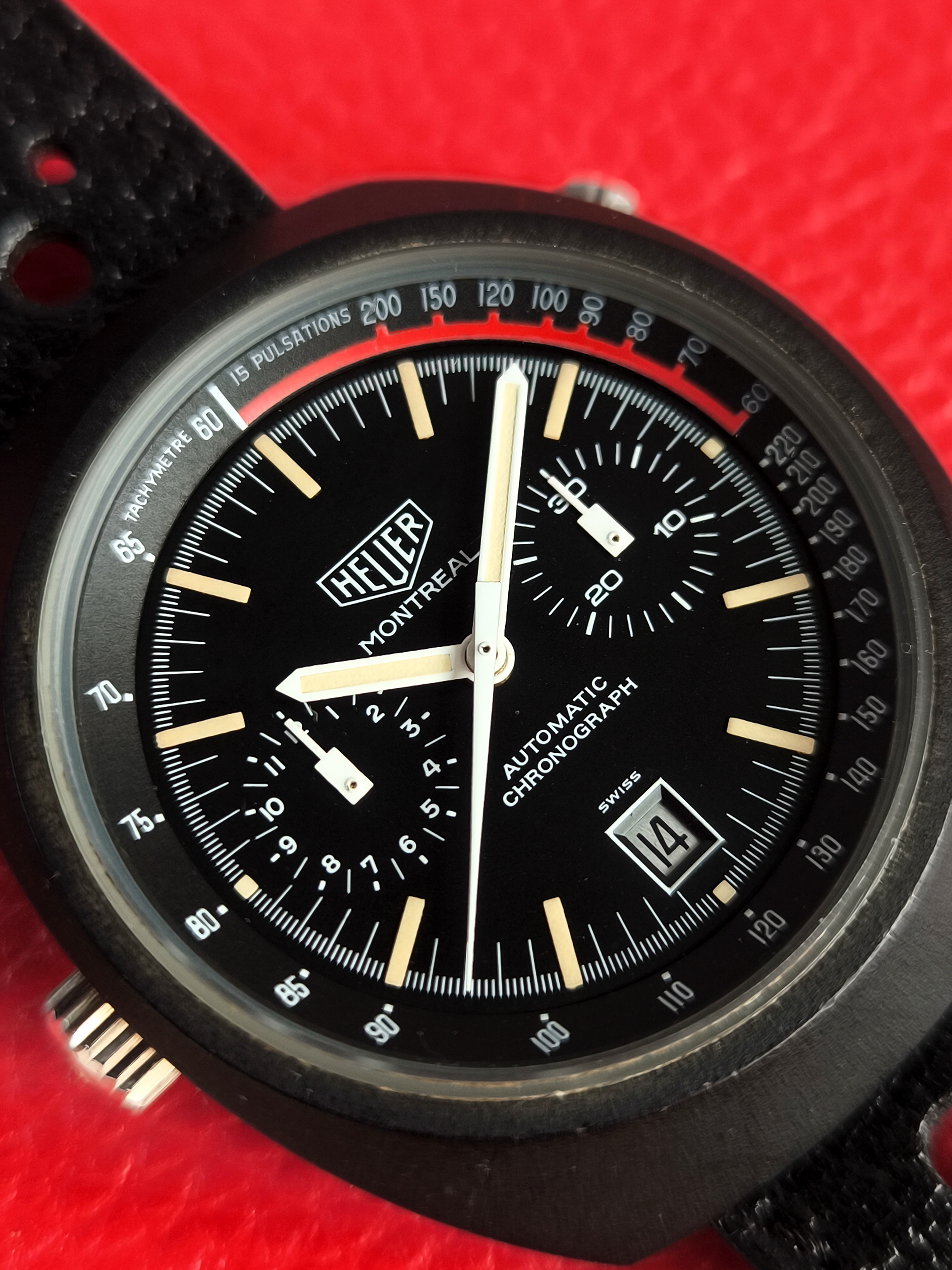 1976 Heuer Montreal PVD 110.501N