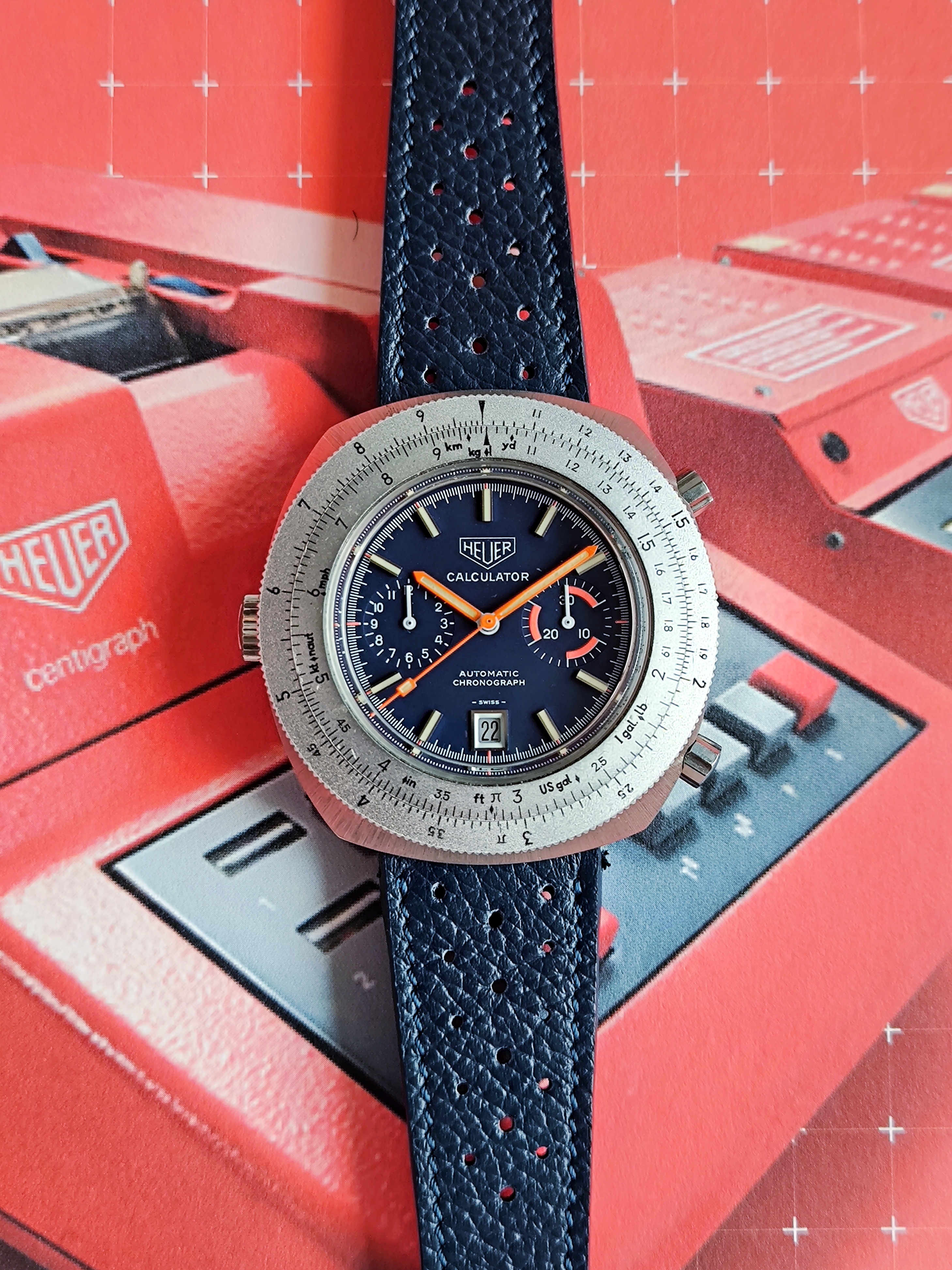 1971 Heuer Calculator ref. 110.633