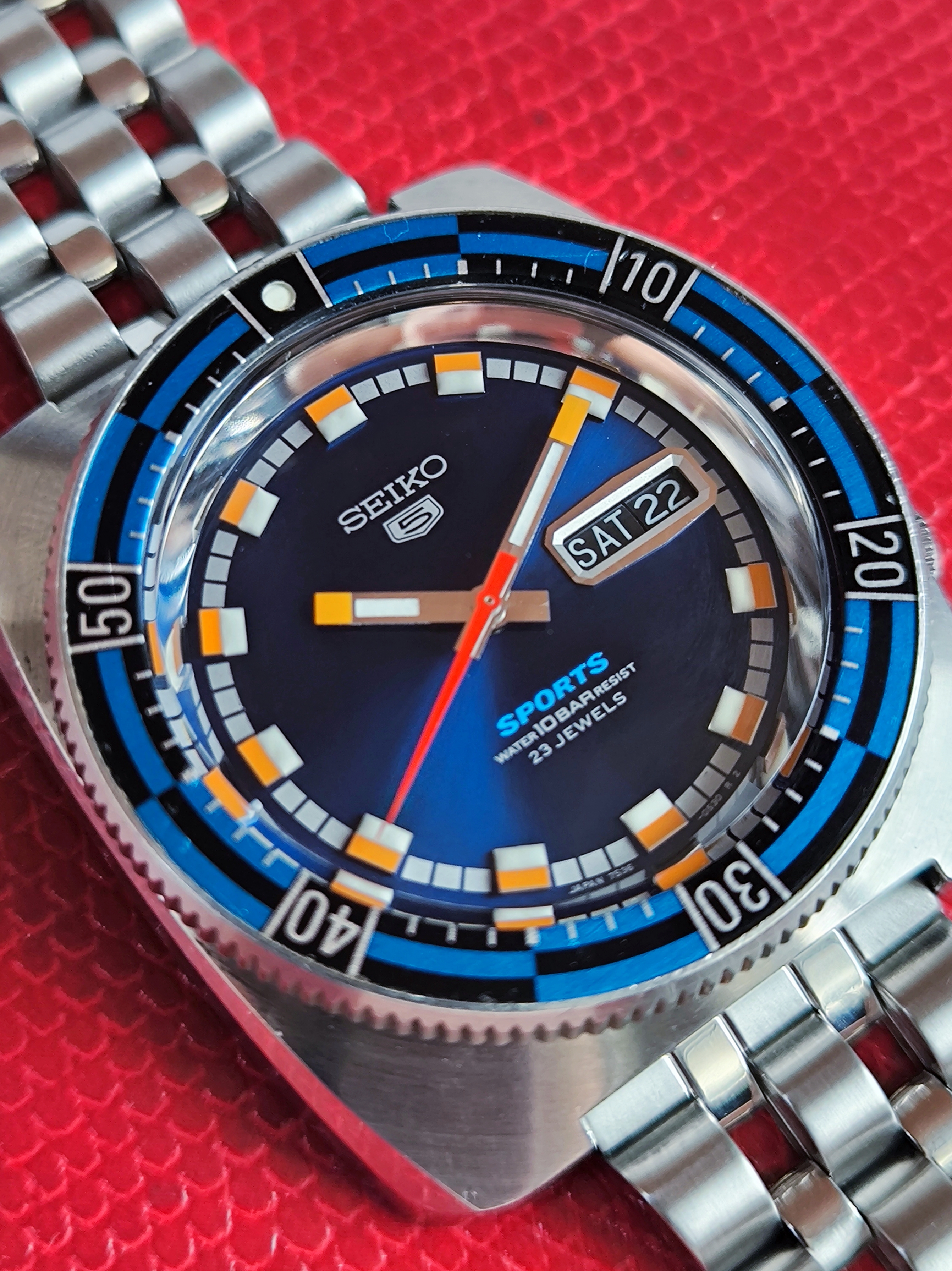 1997 Seiko Rally Diver 7S36-0080