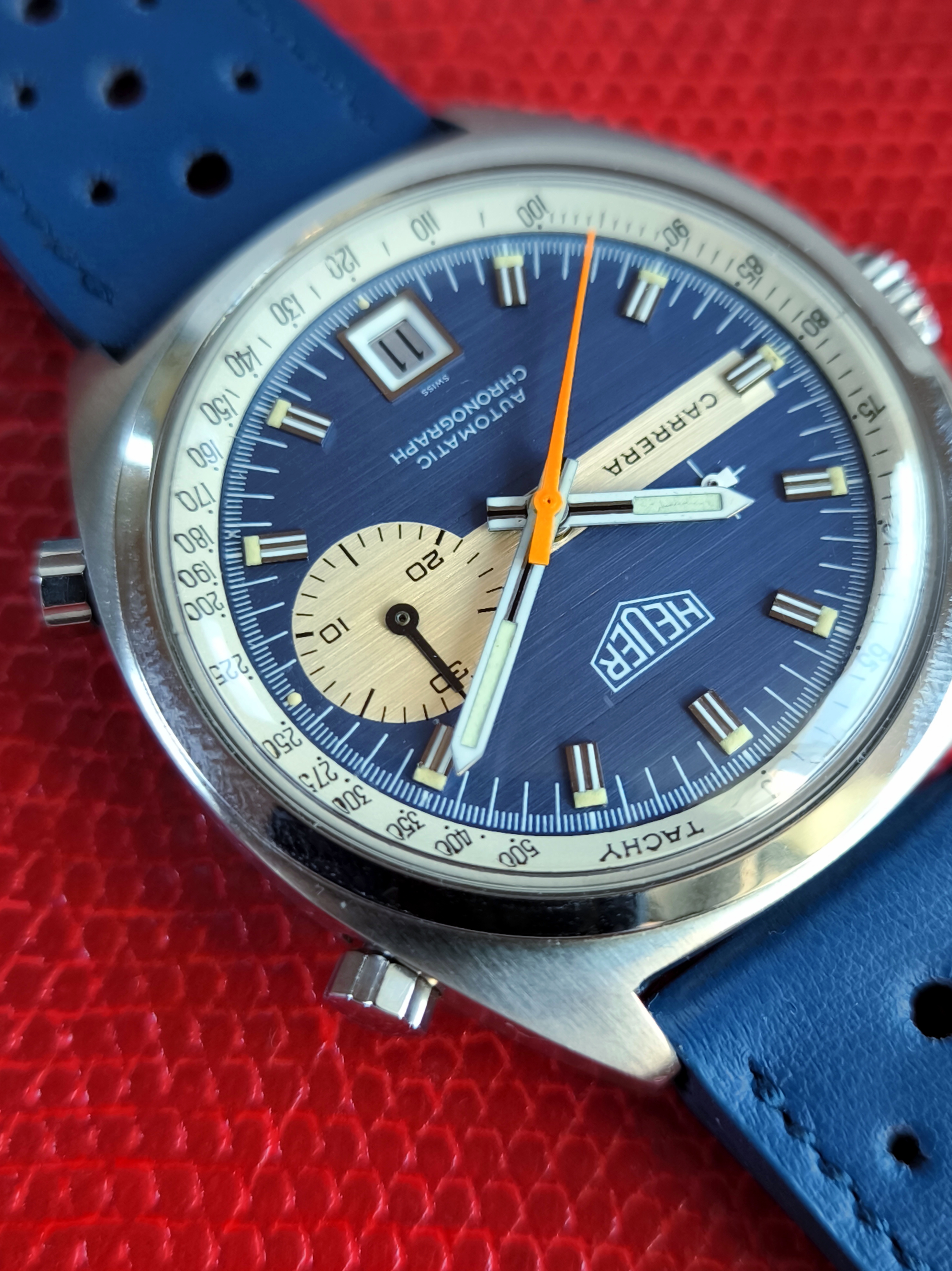 1974 Heuer Carrera 1553N