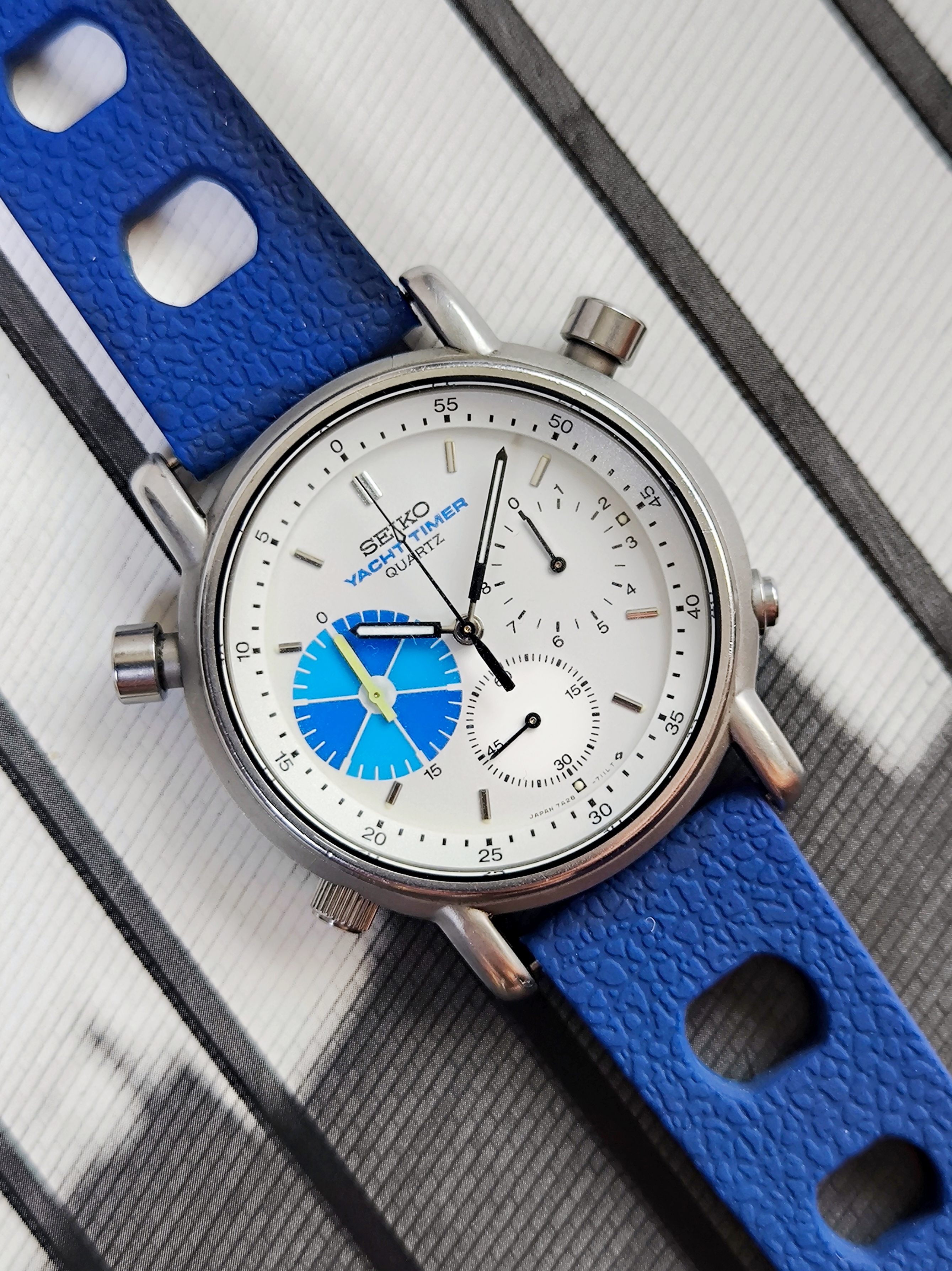 1983 Seiko 7A28-7090 Yacht Timer Chronograph