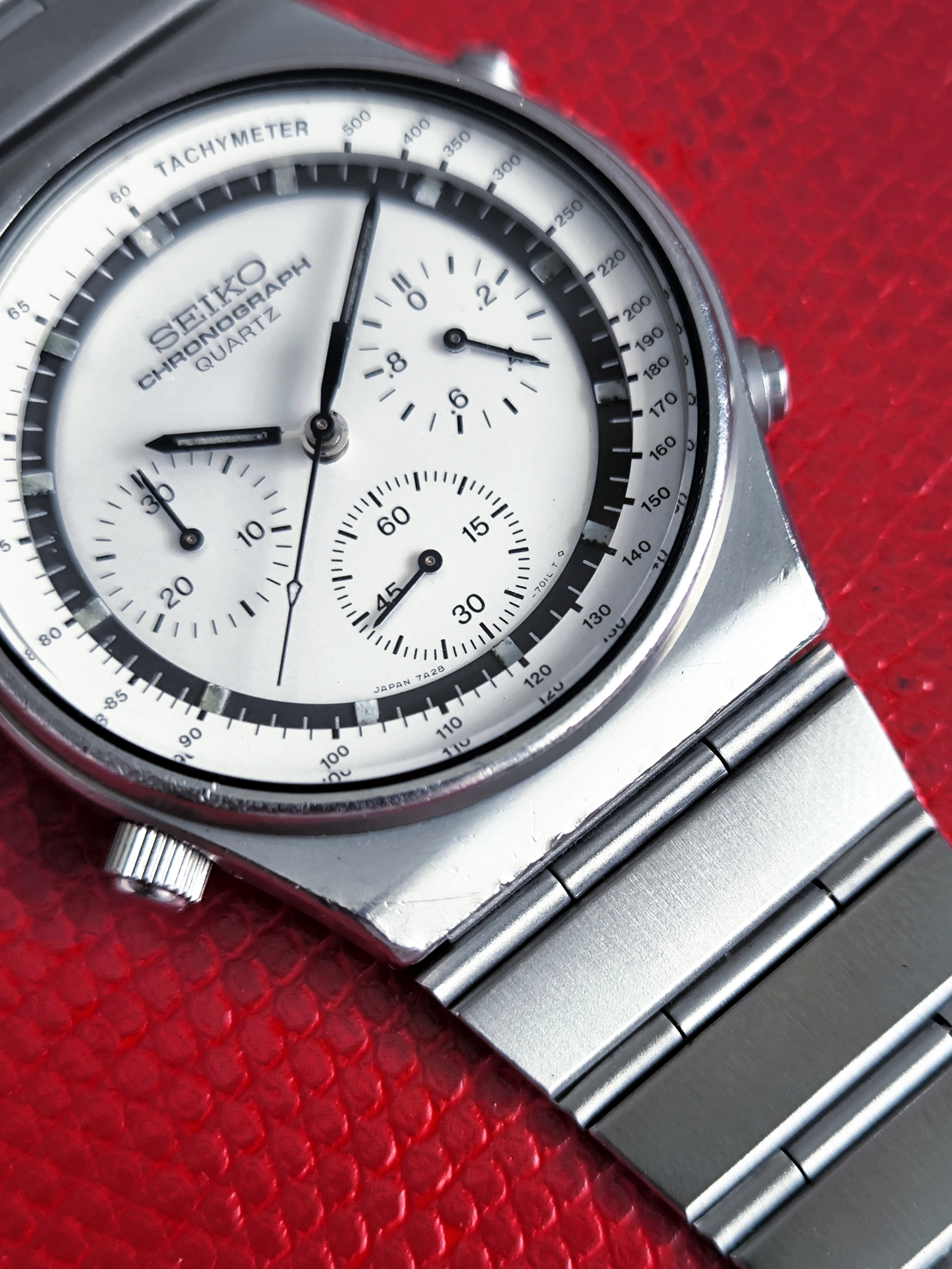 1983 Seiko 7A28-7010 “Speedmaster” Quartz Chronograph