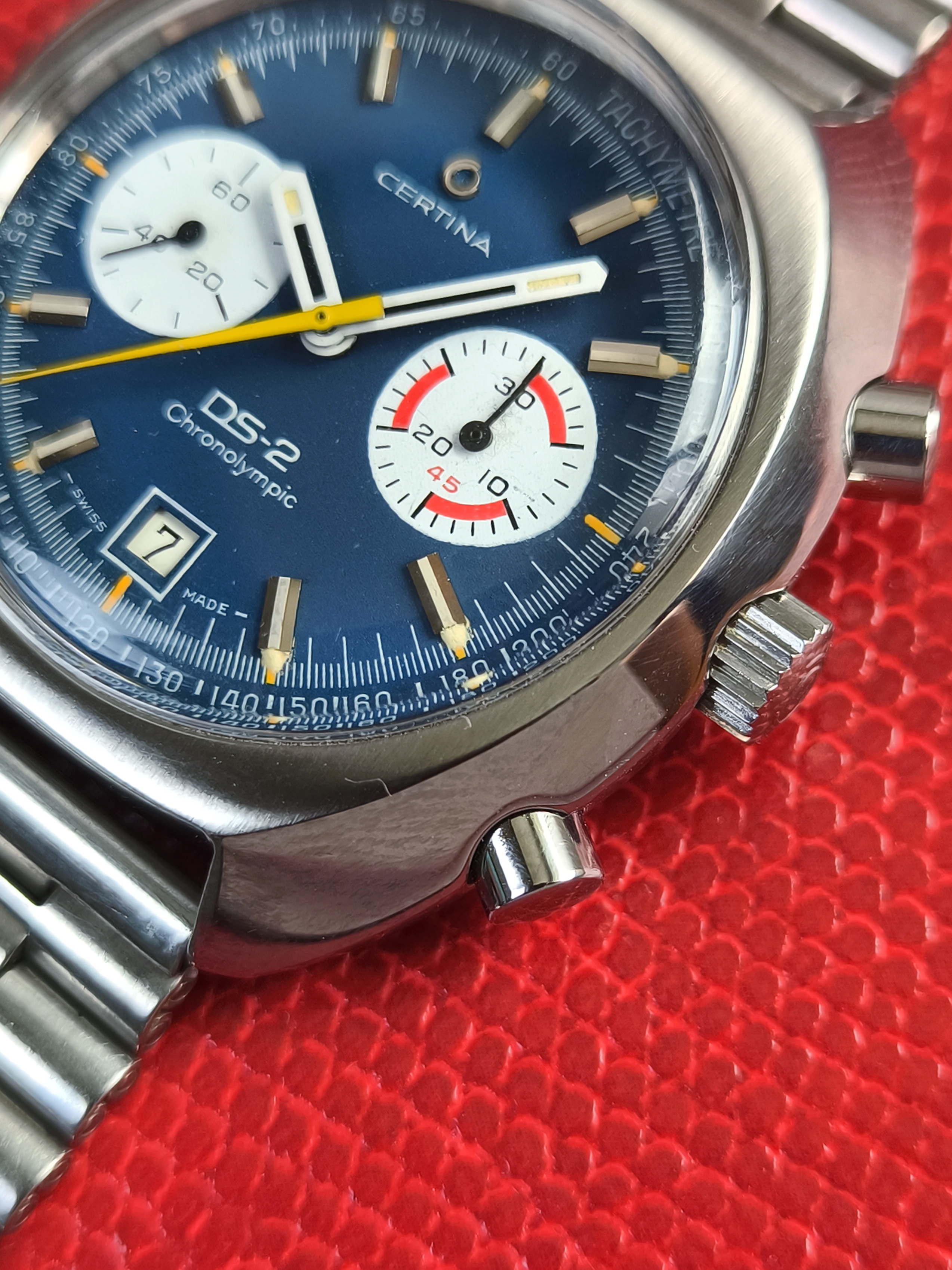 1970s Certina Chronolympic DS-2 Chronograph 8601 800