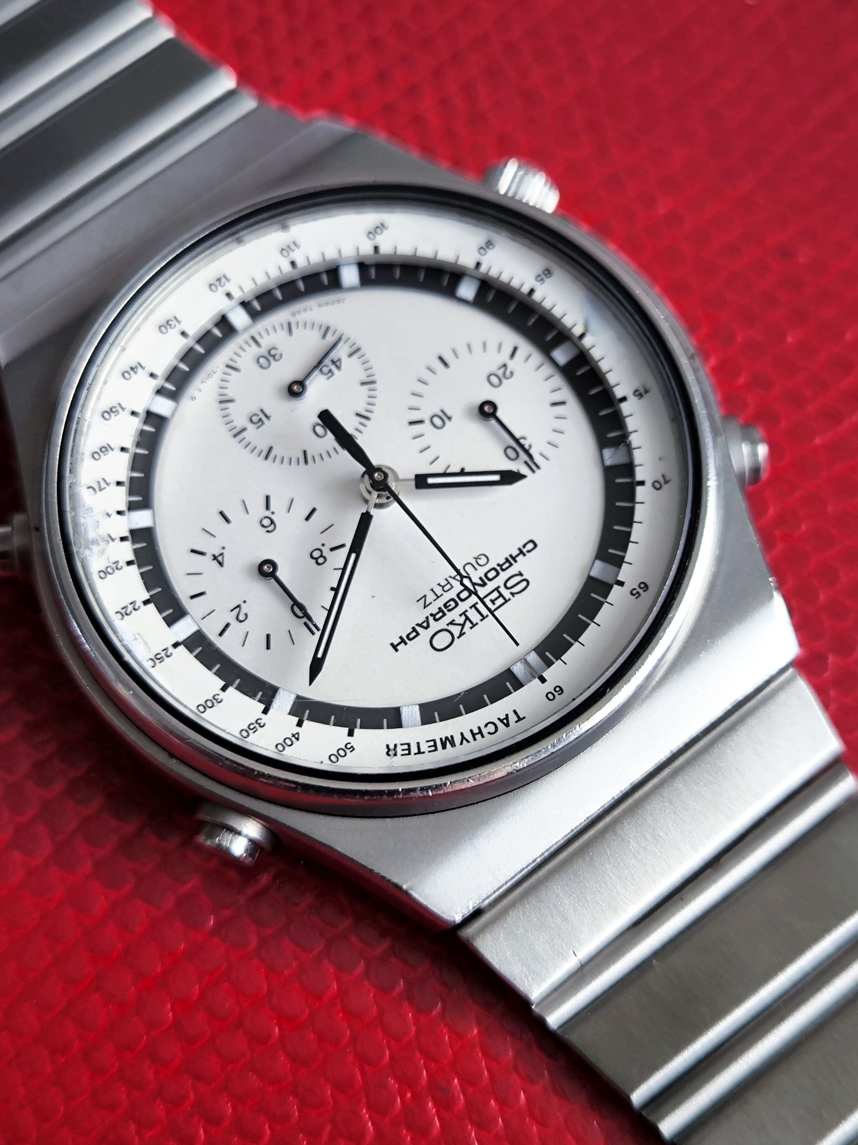 1982 Seiko 7A28-7010 “Speedmaster” Quartz Chronograph