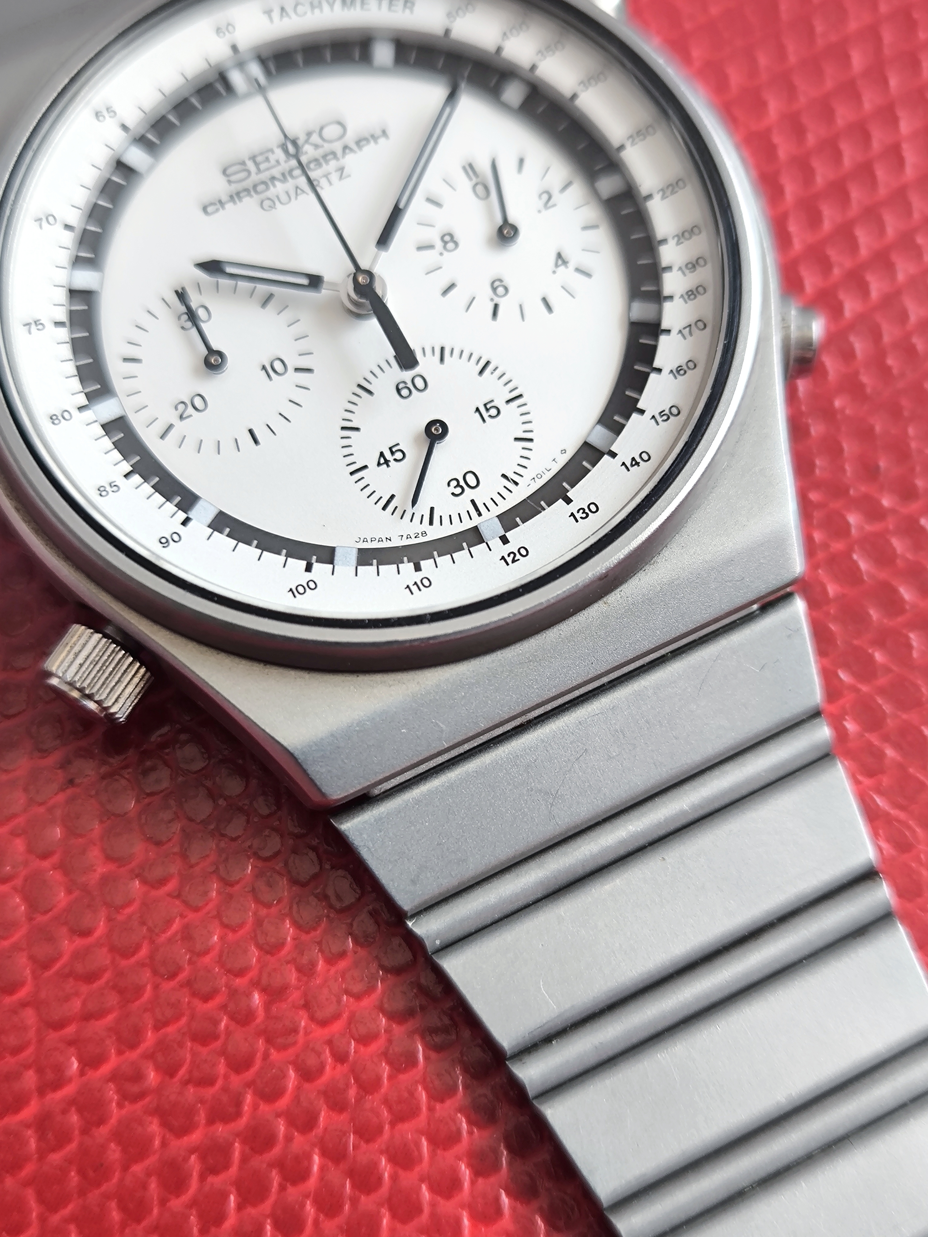 1982 Seiko 7A28-7010 “Speedmaster” Chronograph