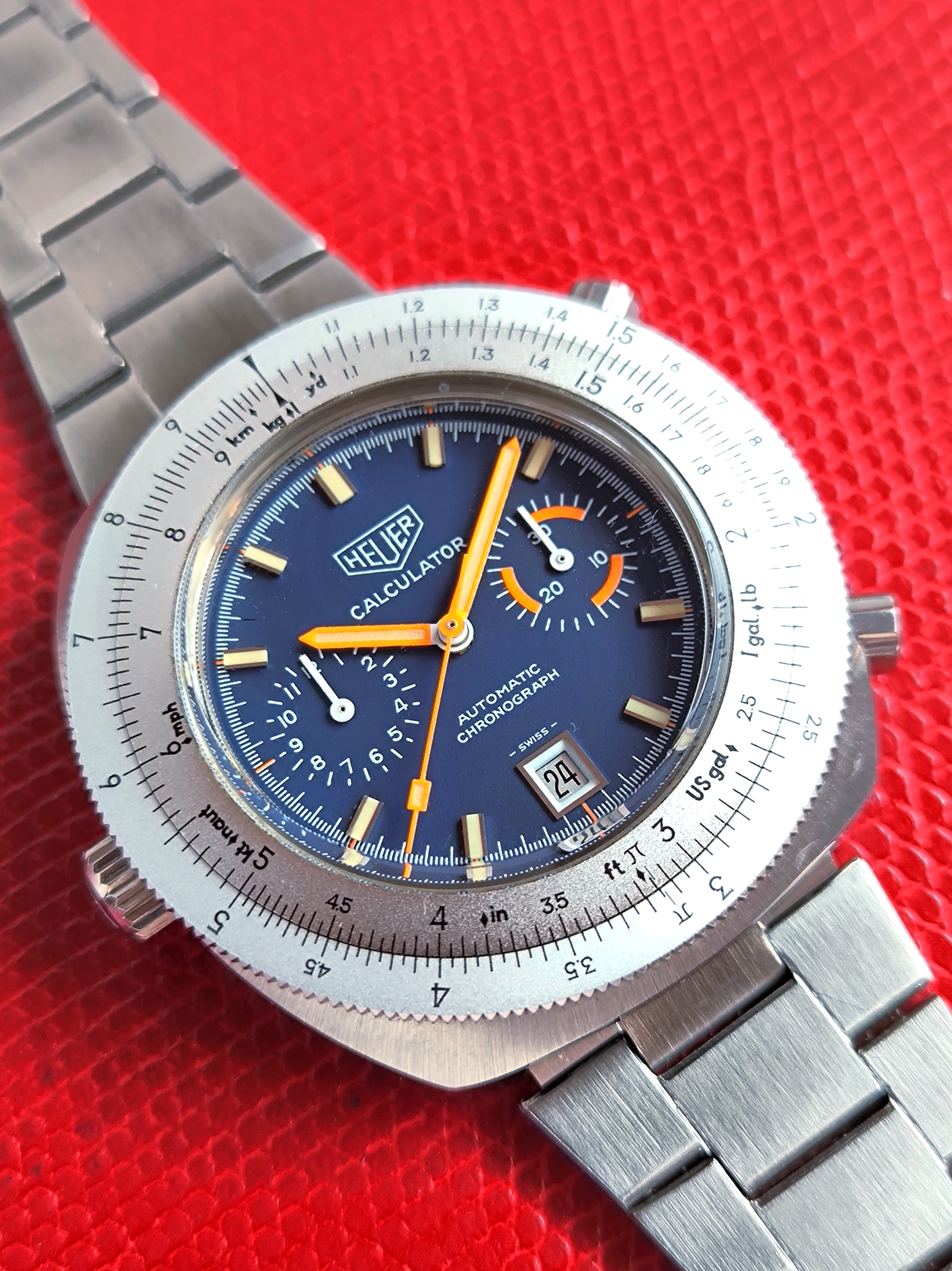 1971 Heuer Calculator 110.633