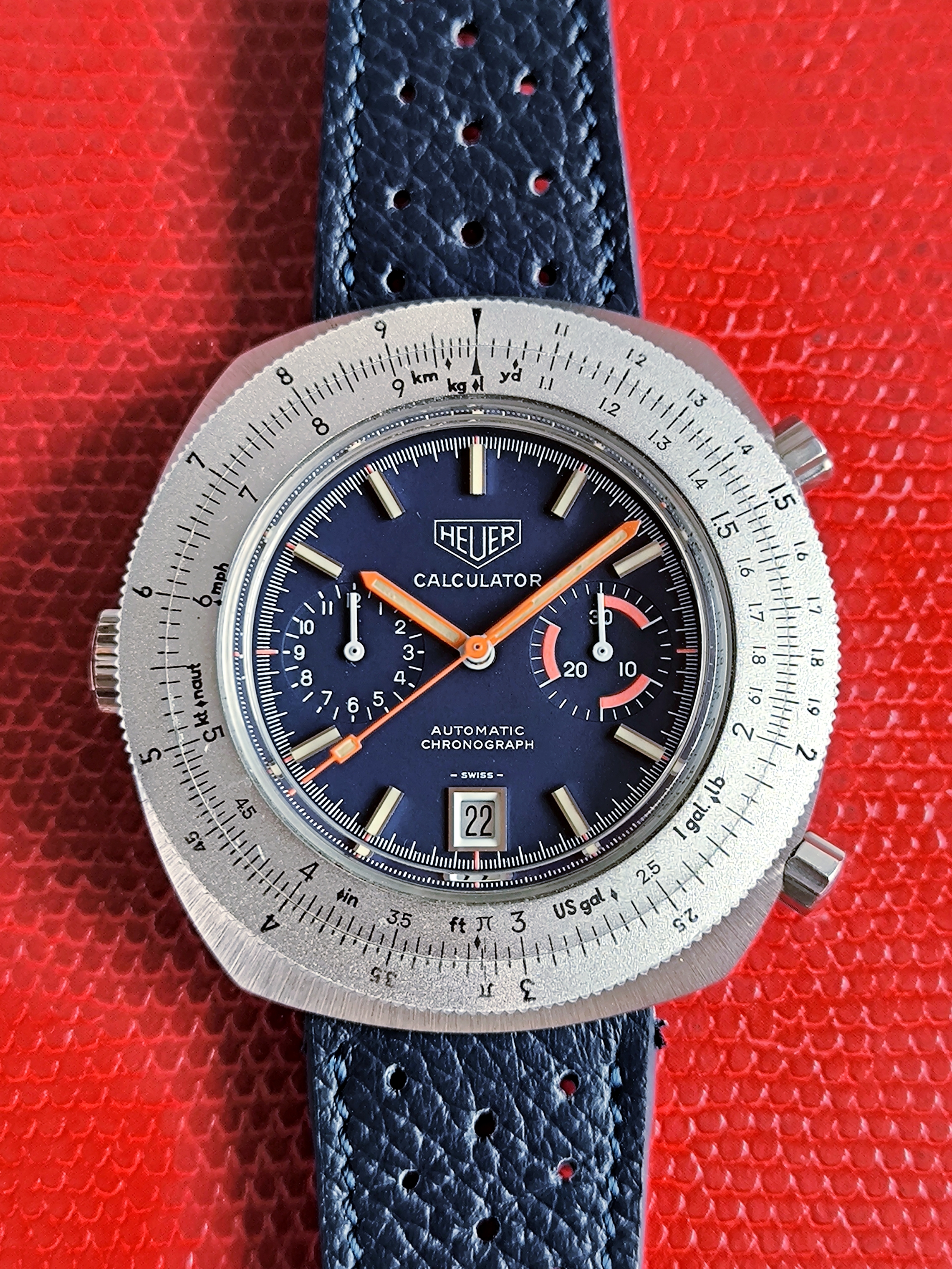 1971 Heuer Calculator ref. 110.633