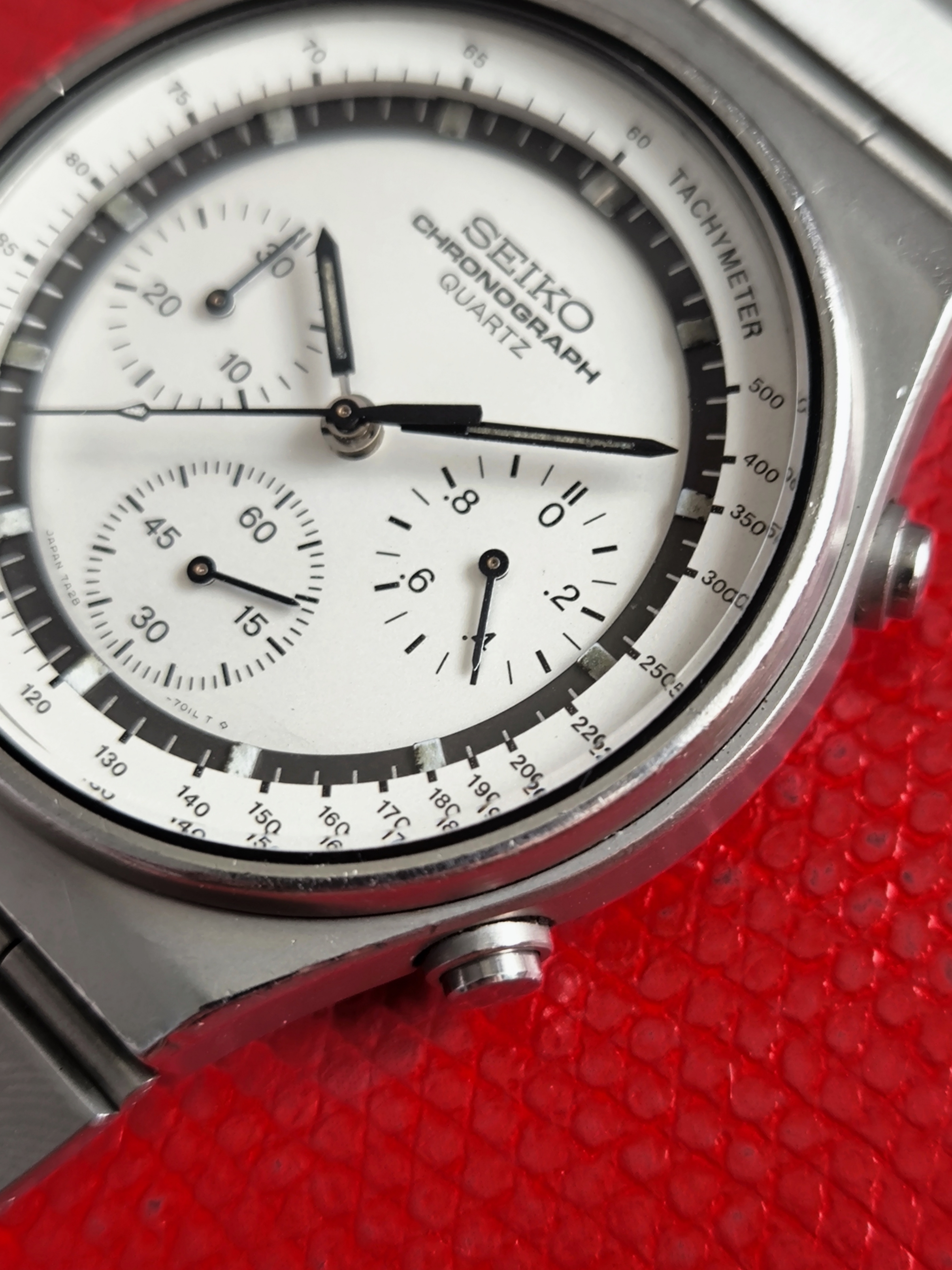 1983 Seiko 7A28-7010 “Speedmaster” Quartz Chronograph