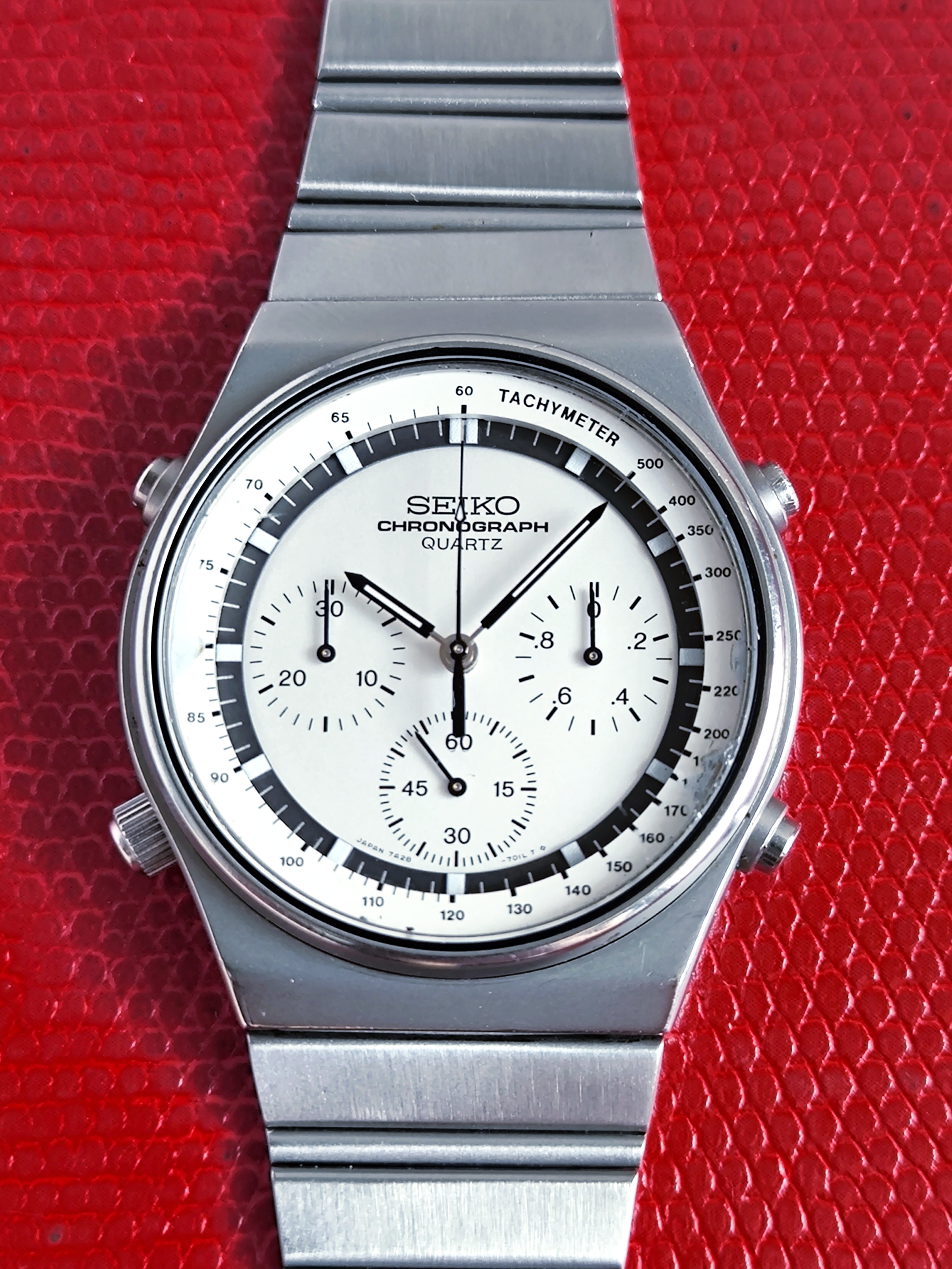 1982 Seiko 7A28-7010 “Speedmaster” Quartz Chronograph