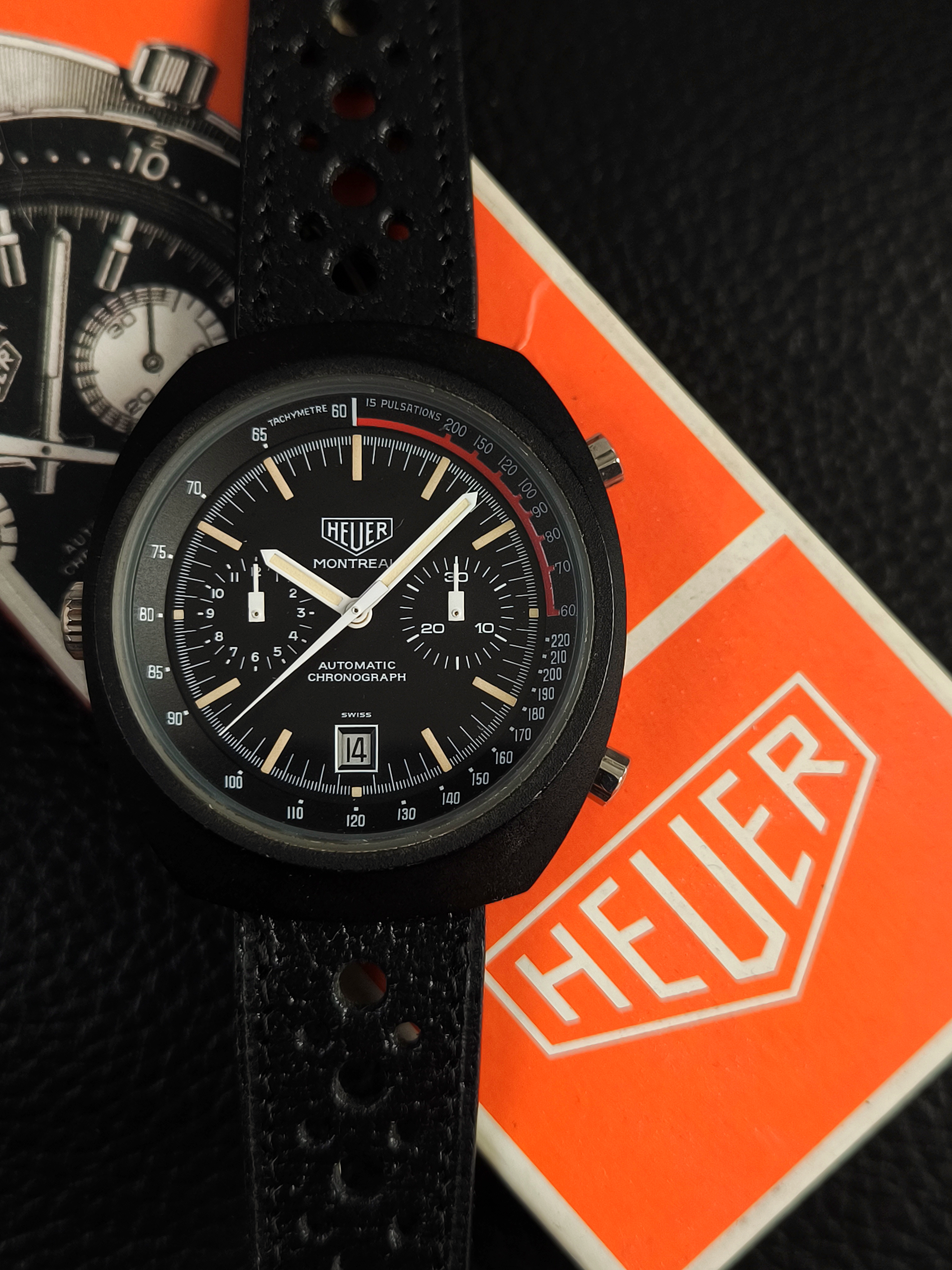 1976 Heuer Montreal PVD 110.501N