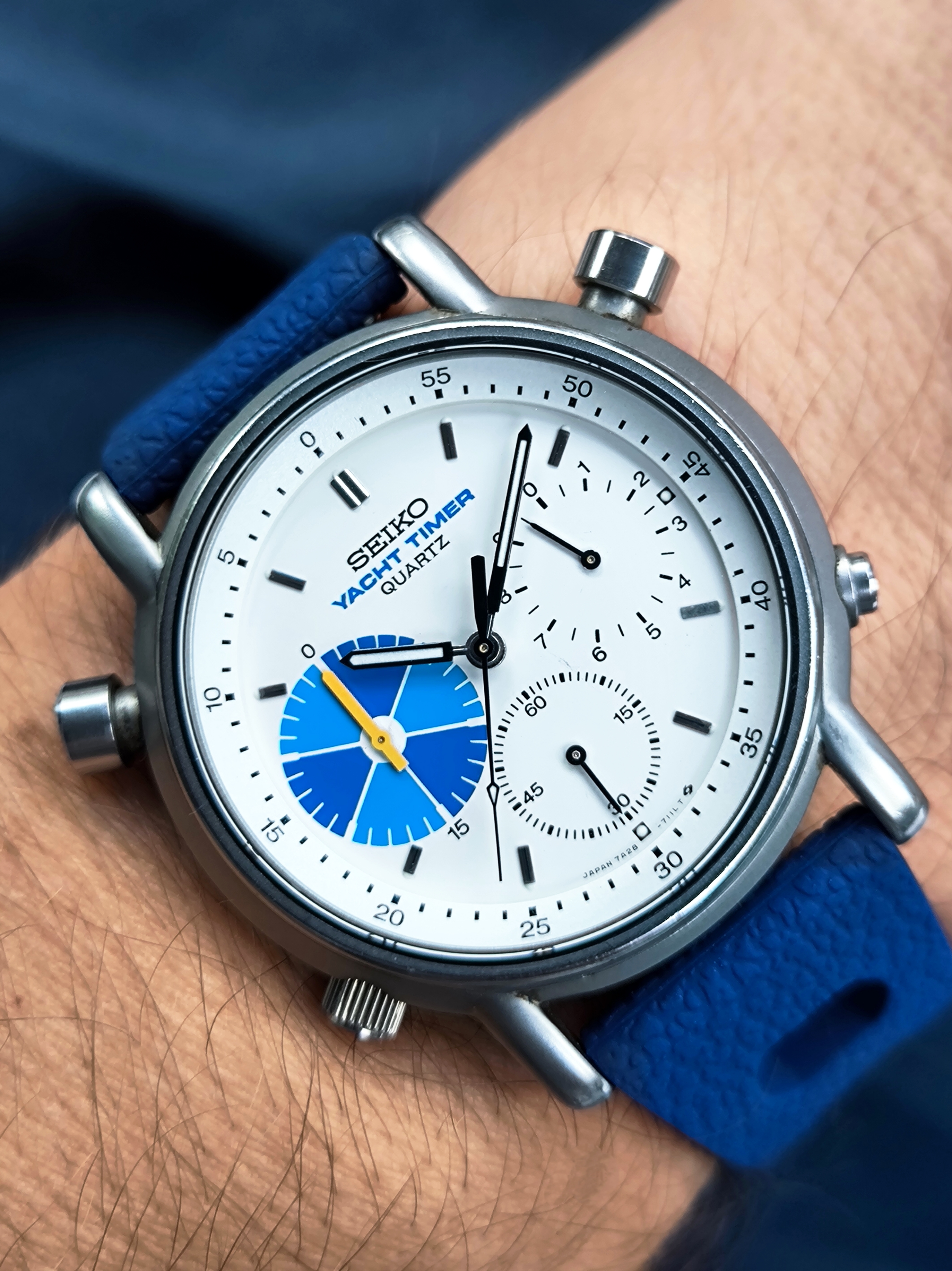 1983 Seiko 7A28-7090 Yacht Timer Chronograph