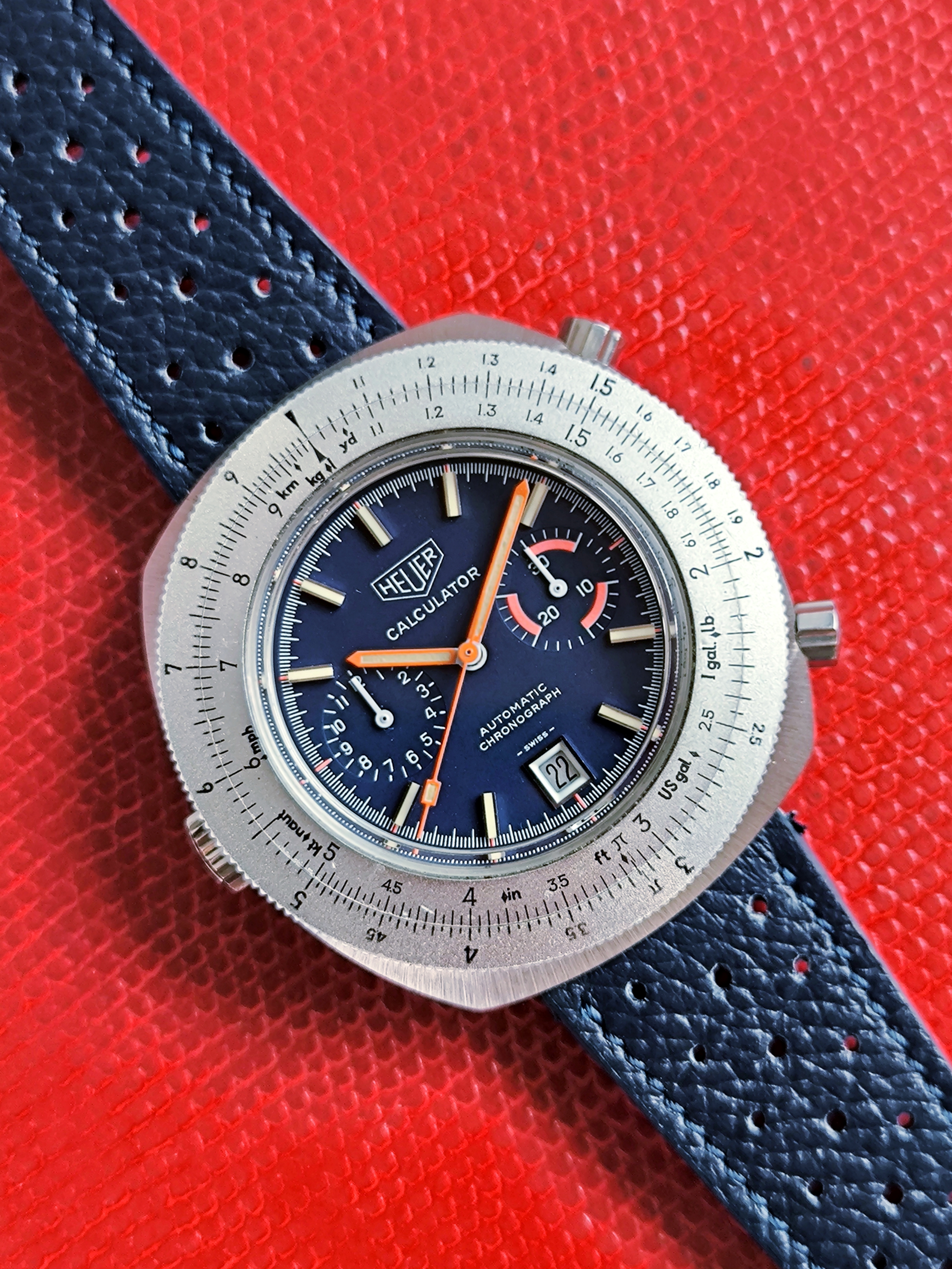 1971 Heuer Calculator ref. 110.633