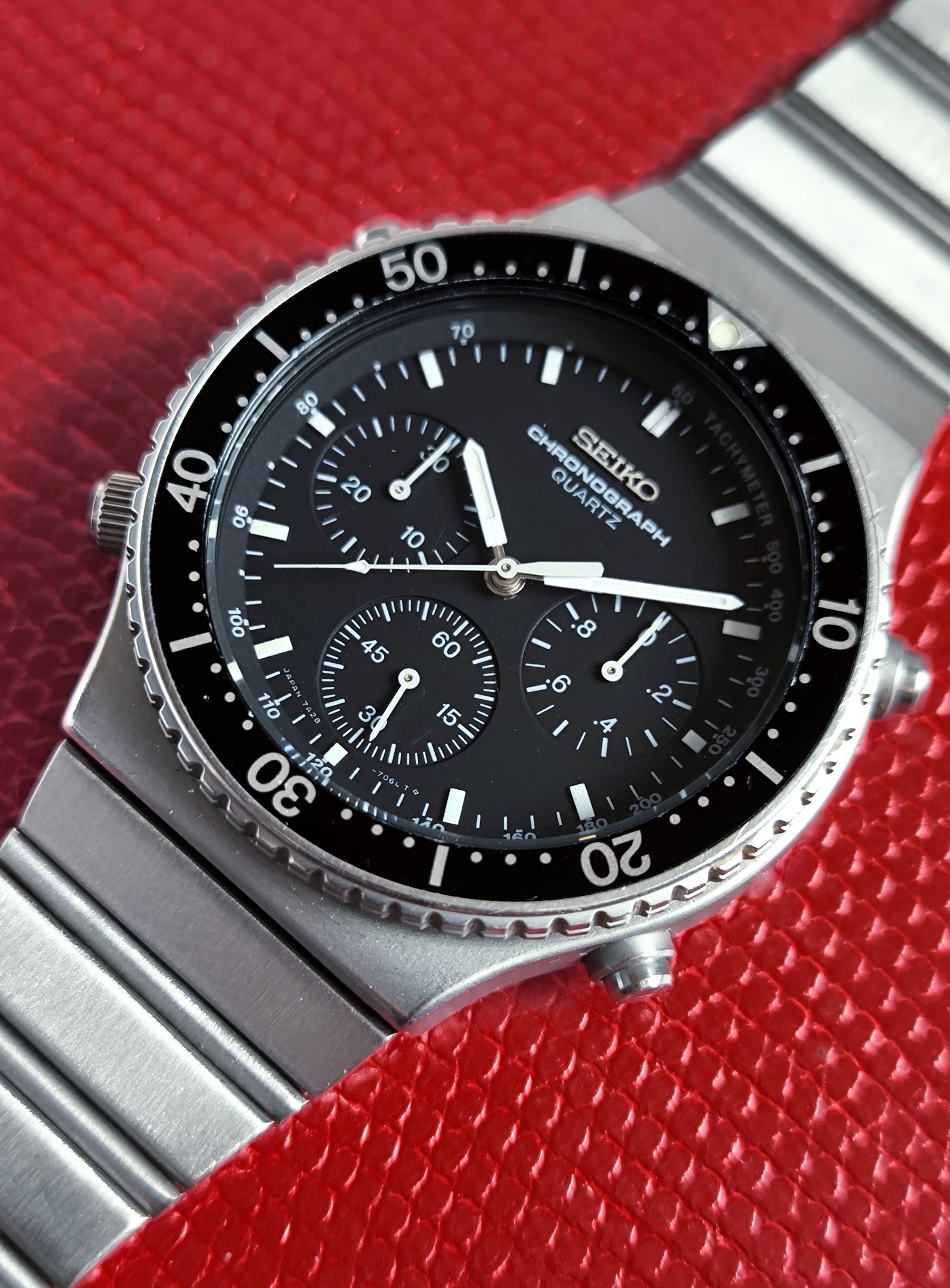 1983 Seiko “Speedmaster” Chronograph 7A28-7040