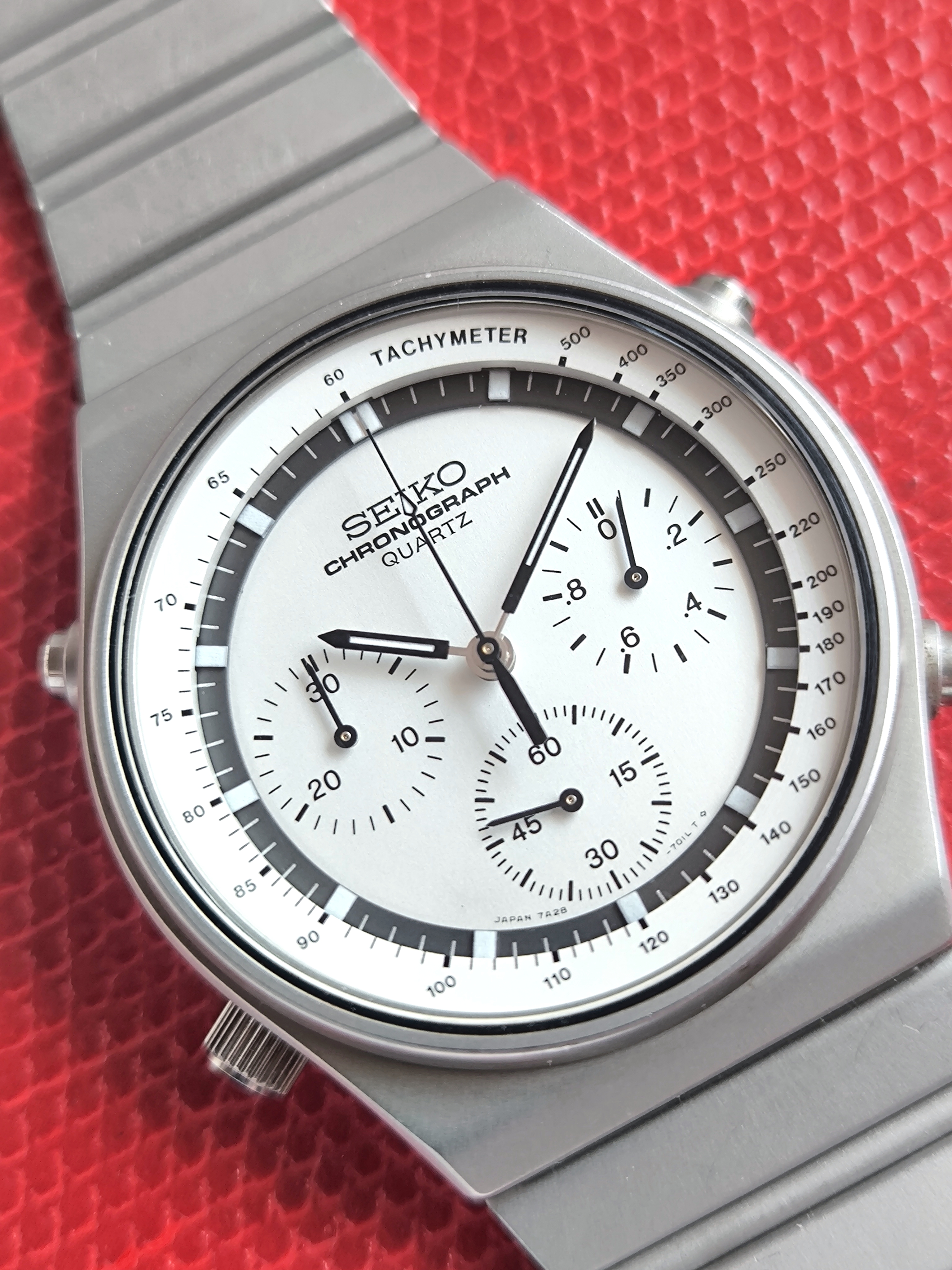 1982 Seiko 7A28-7010 “Speedmaster” Chronograph