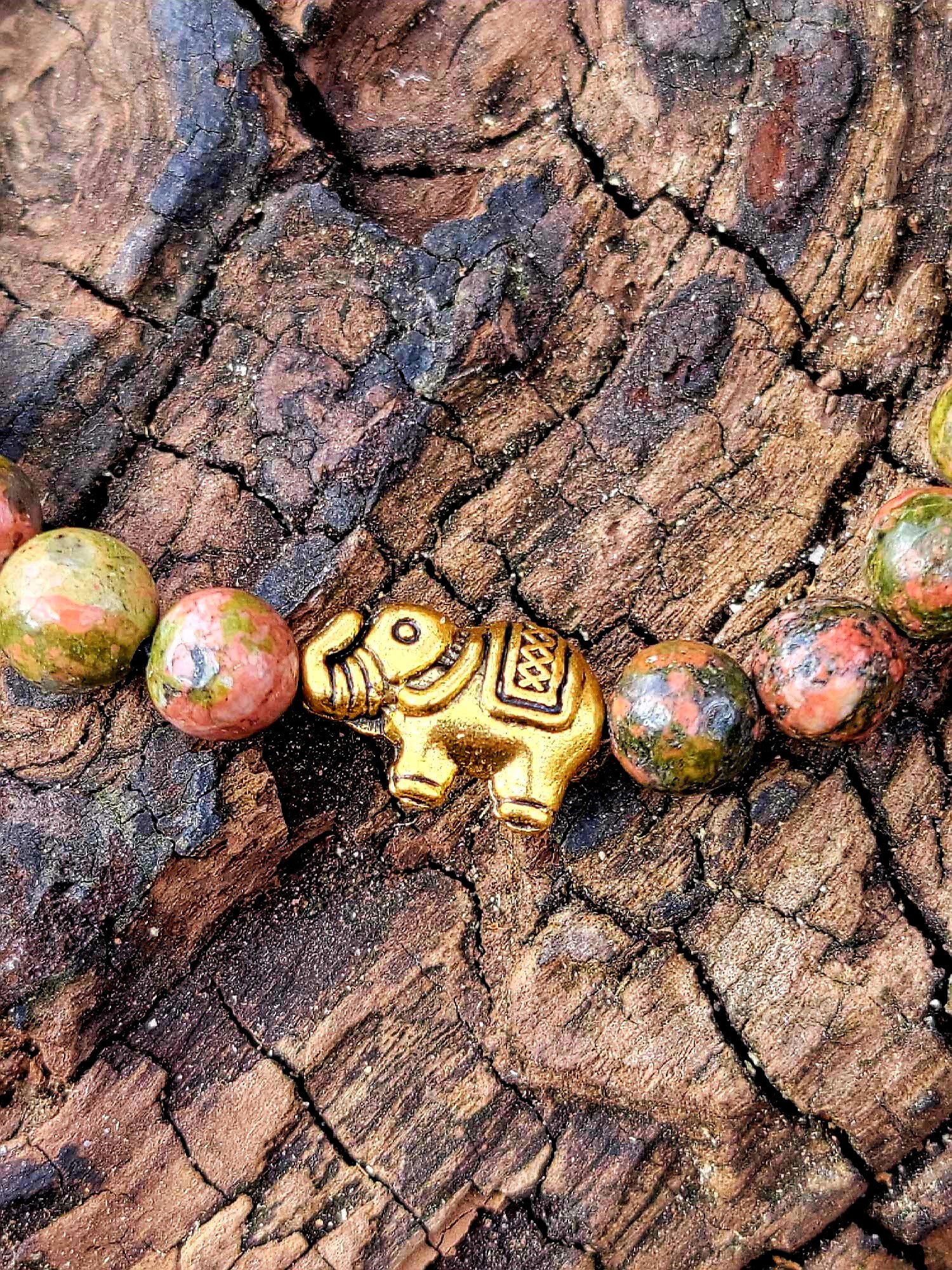 Bracelet Unakite