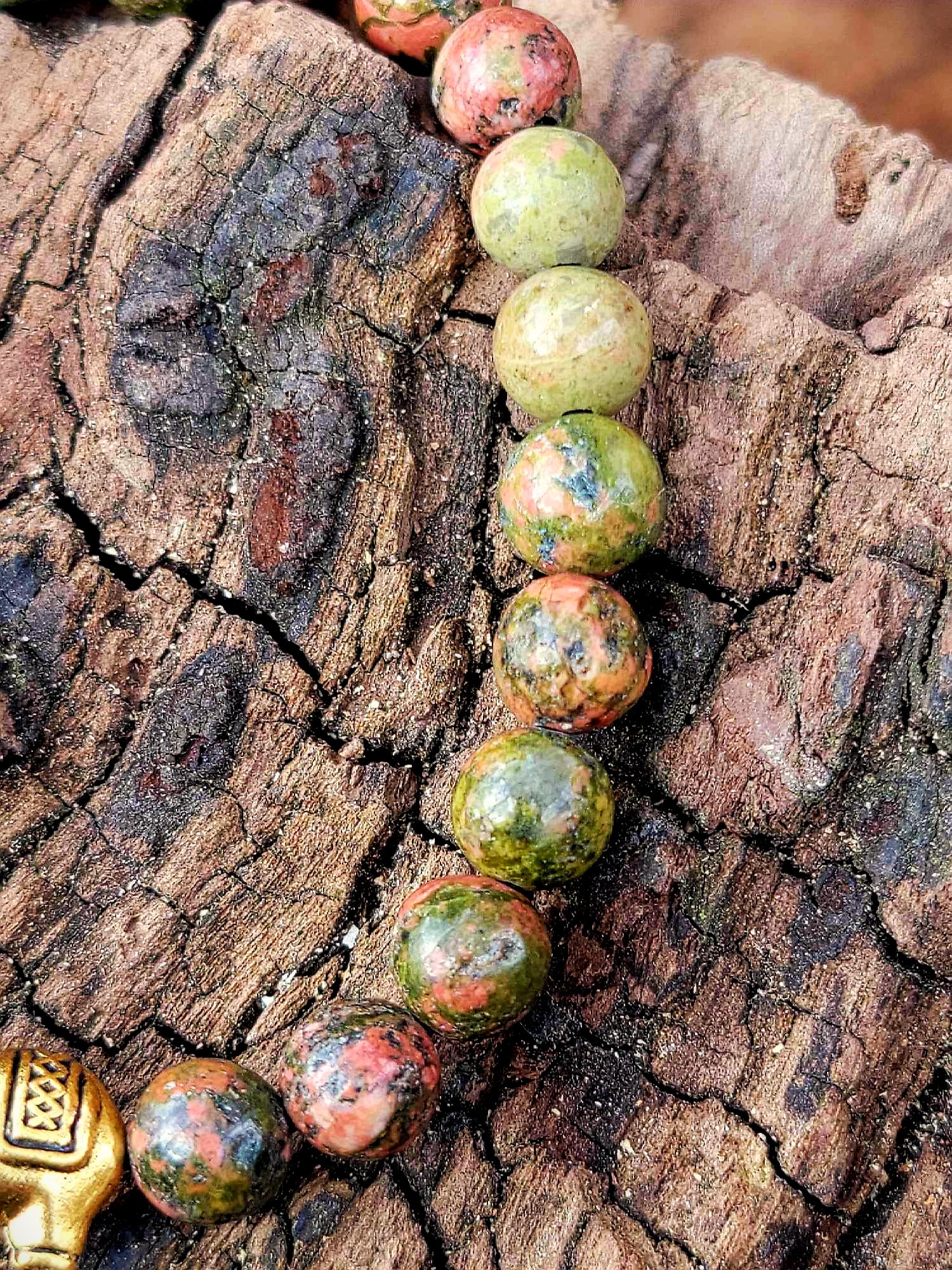 Bracelet Unakite