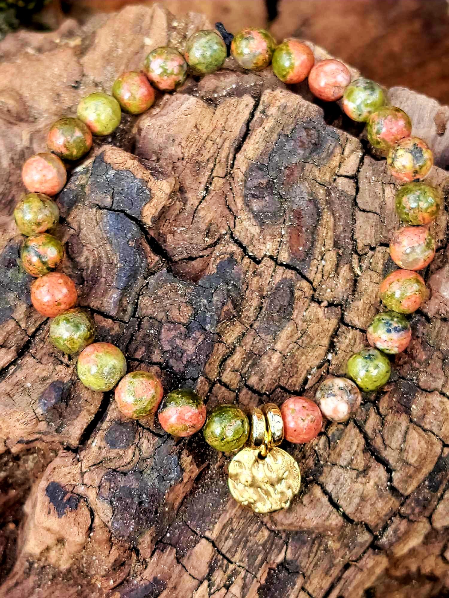 Bracelet Unakite