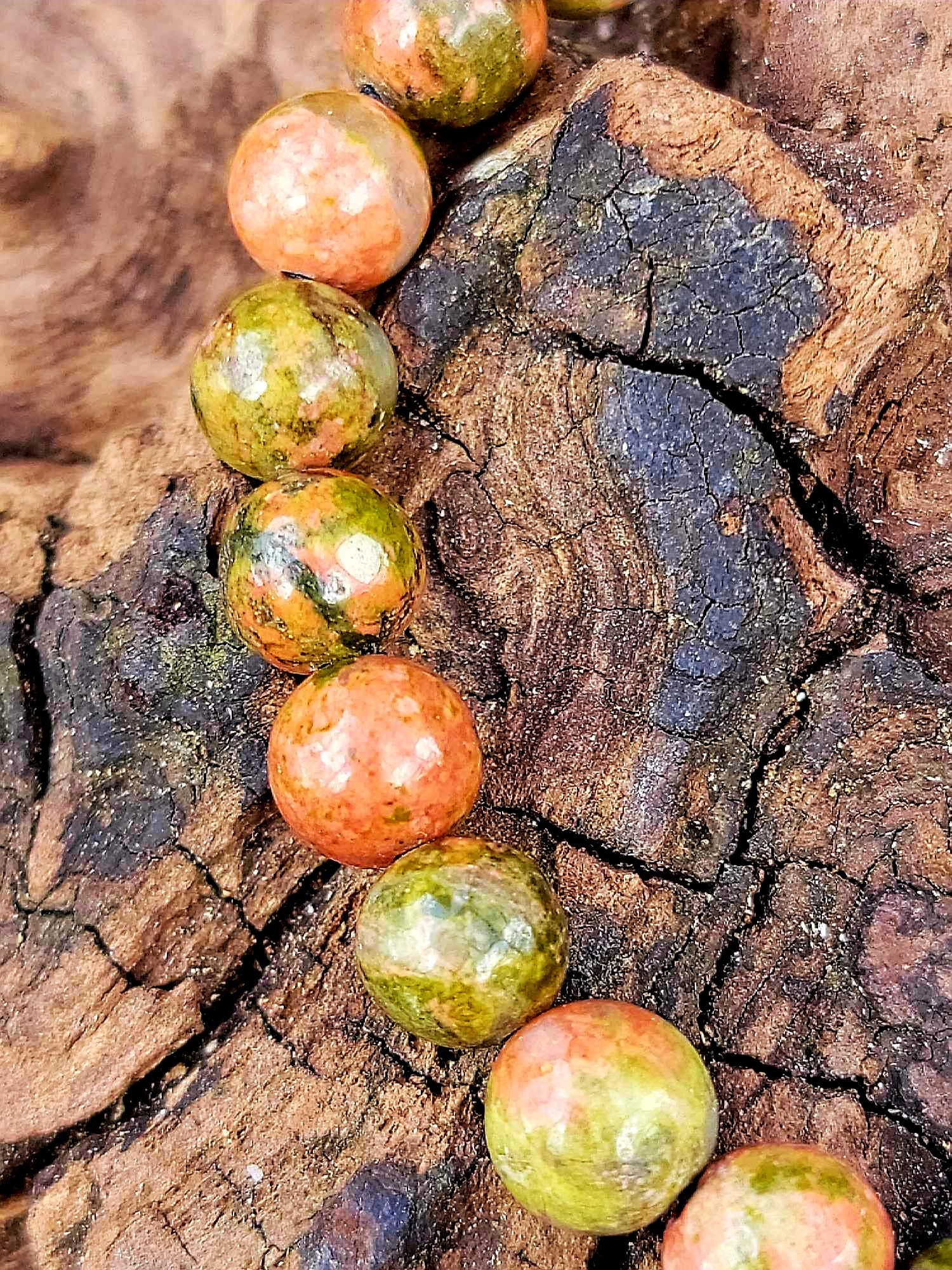 Bracelet Unakite