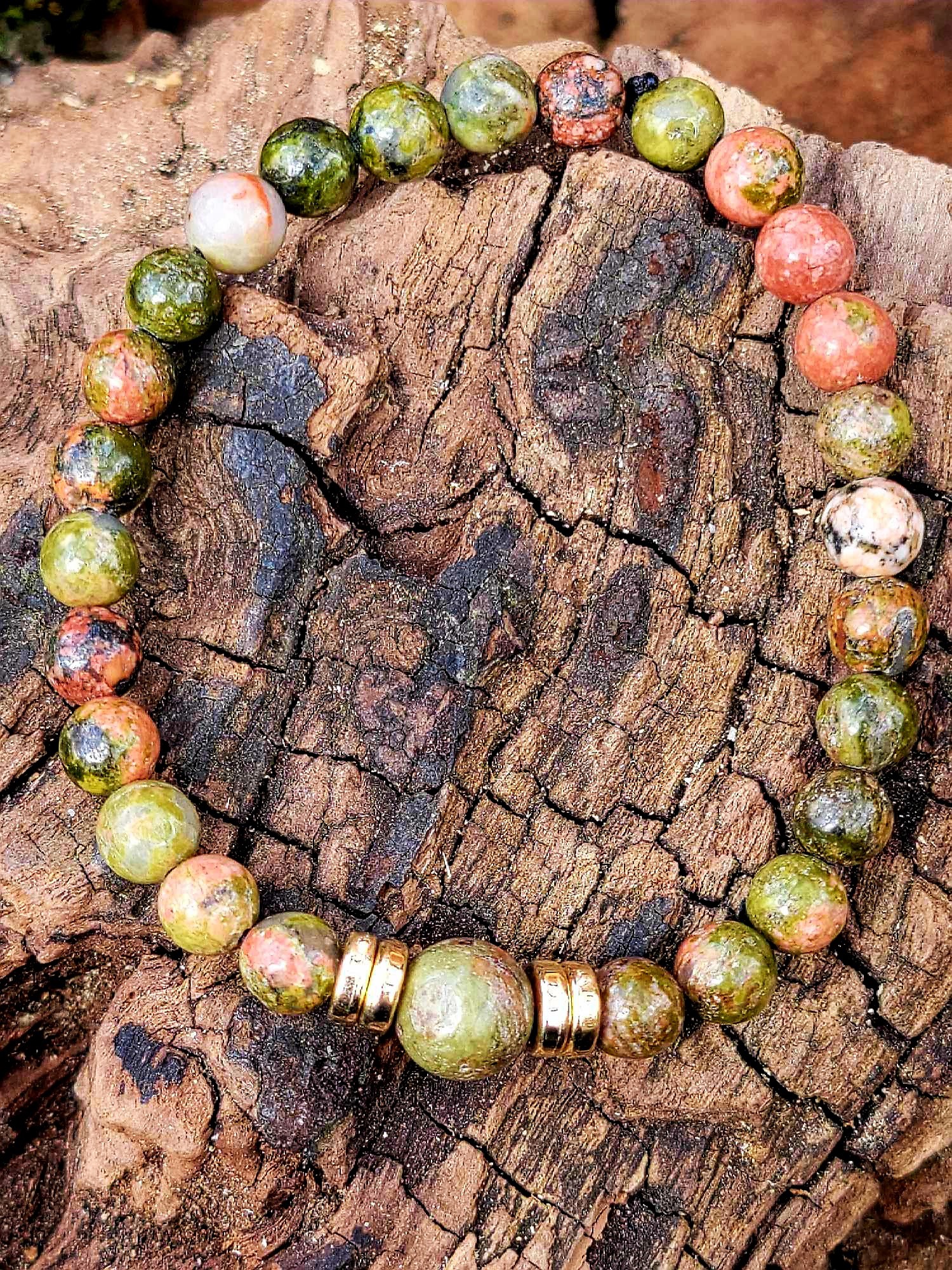 Bracelet Unakite
