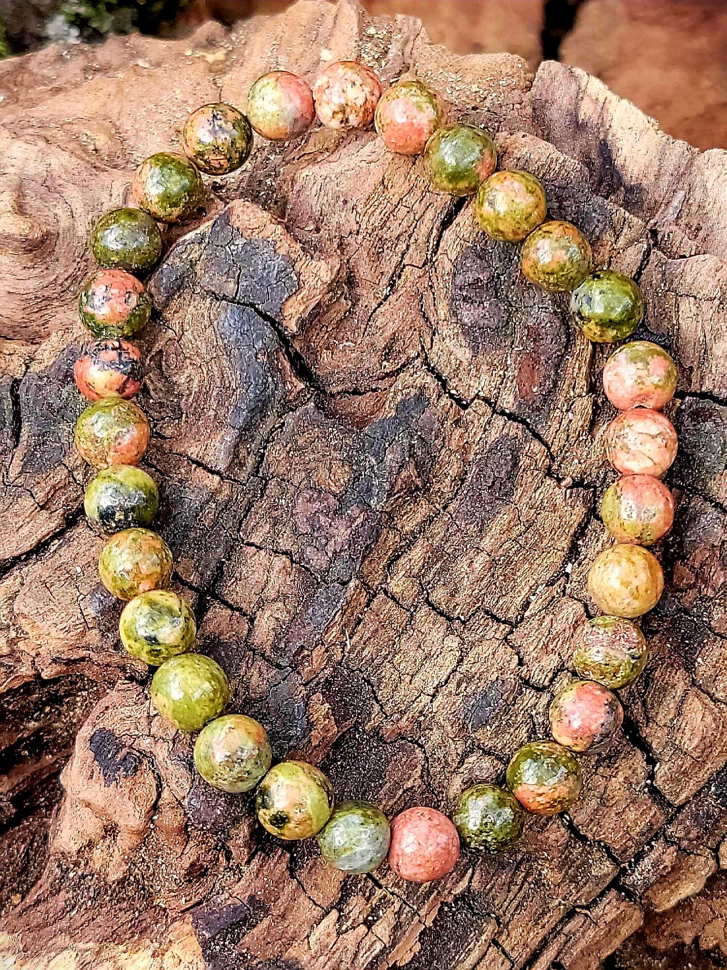 Bracelet Unakite
