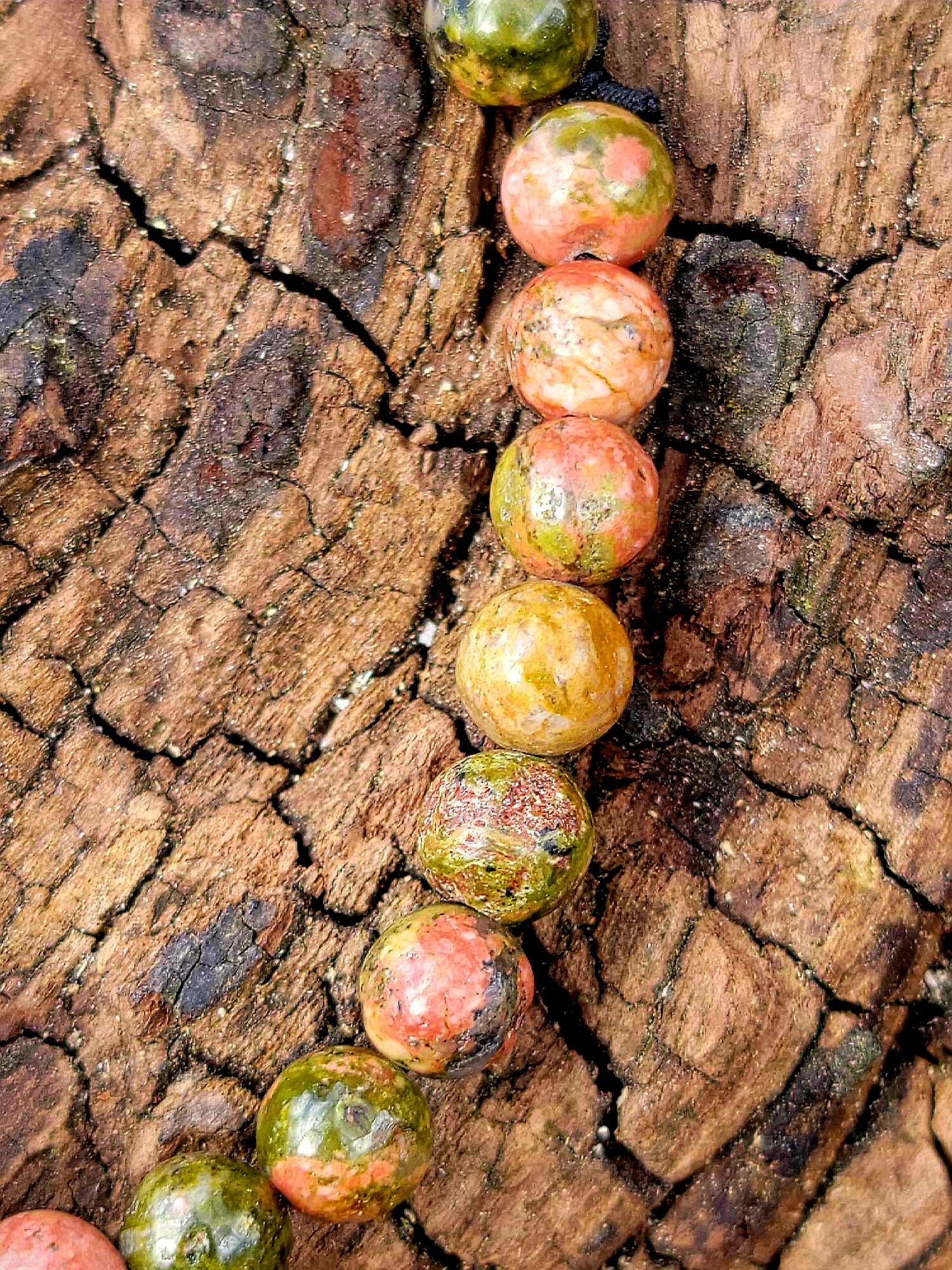Bracelet Unakite