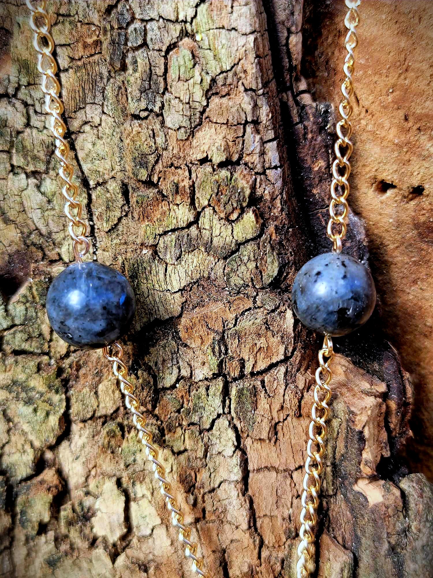 Sautoir Labradorite 