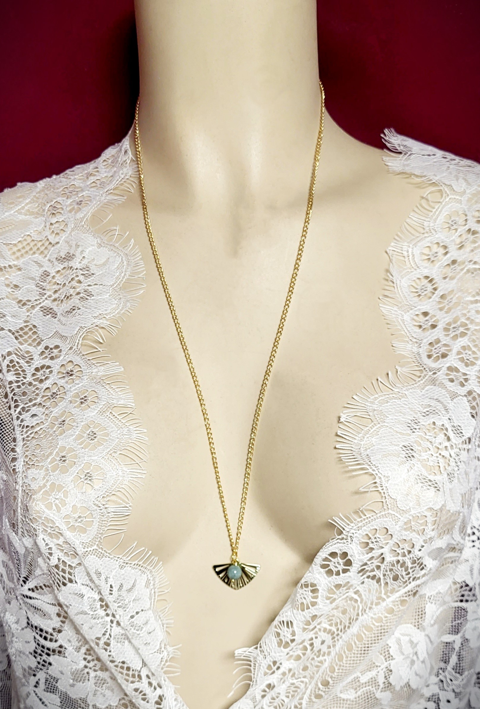 Sautoir Jade de Birmanie