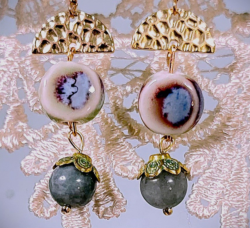 Boucles d'oreilles Jade de Birmanie