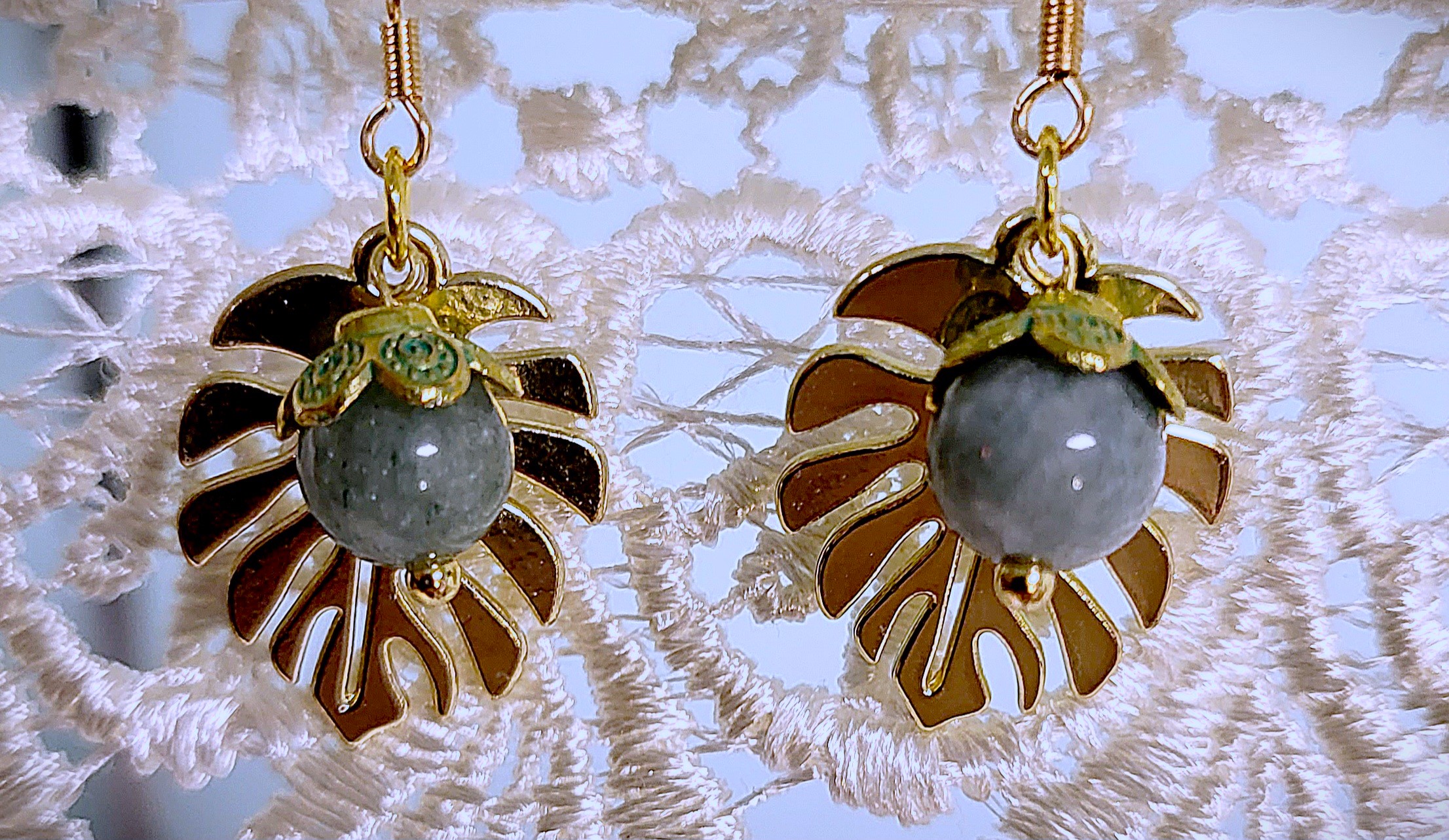 Boucles d'oreilles Jade de Birmanie