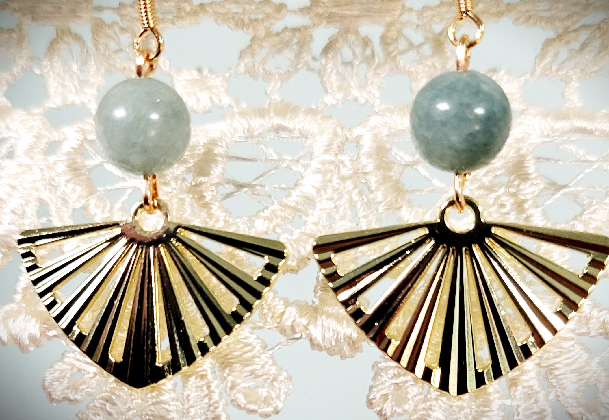 Boucles d'oreilles Jade de Birmanie