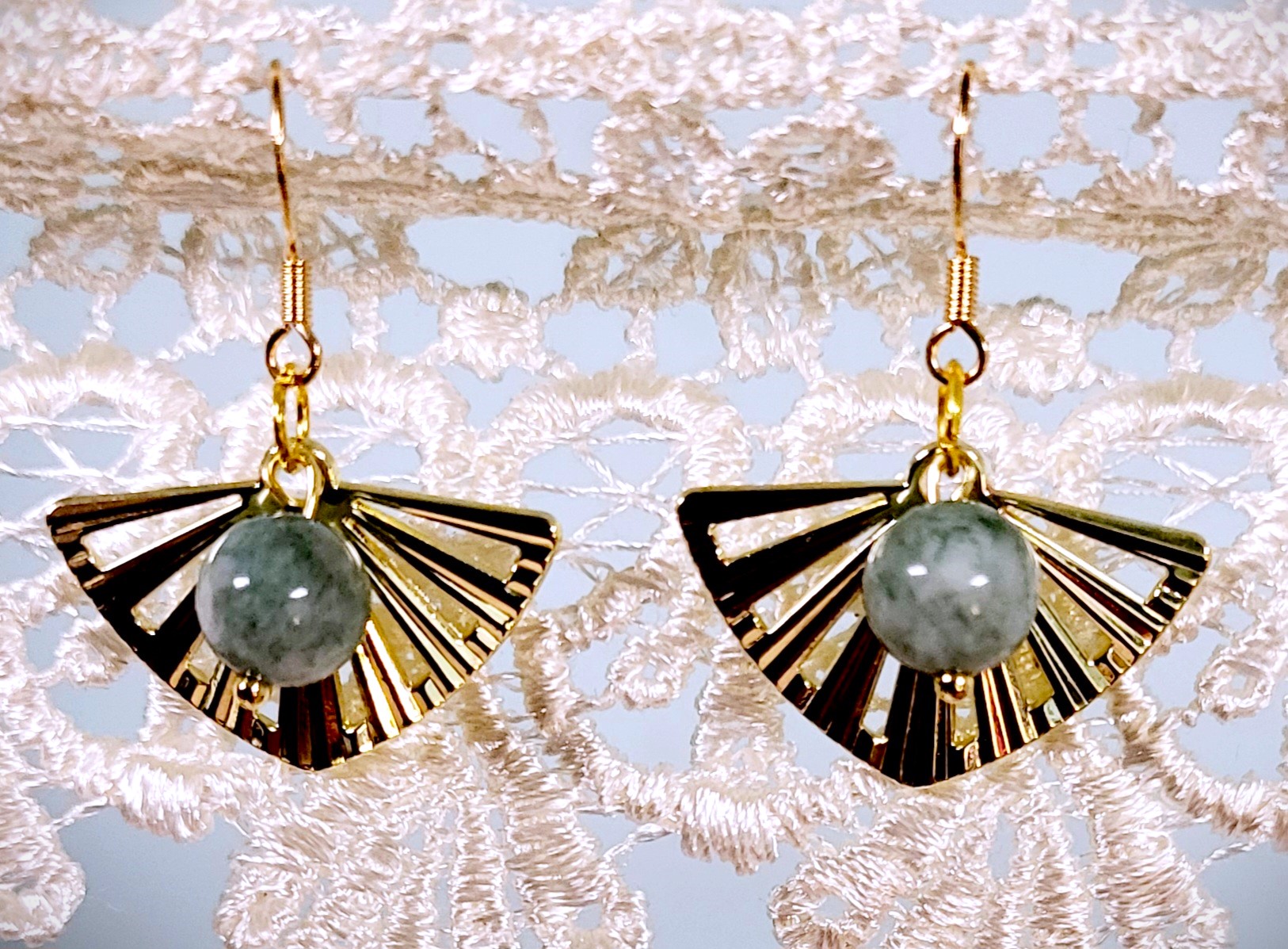 Boucles d'oreilles Jade de Birmanie
