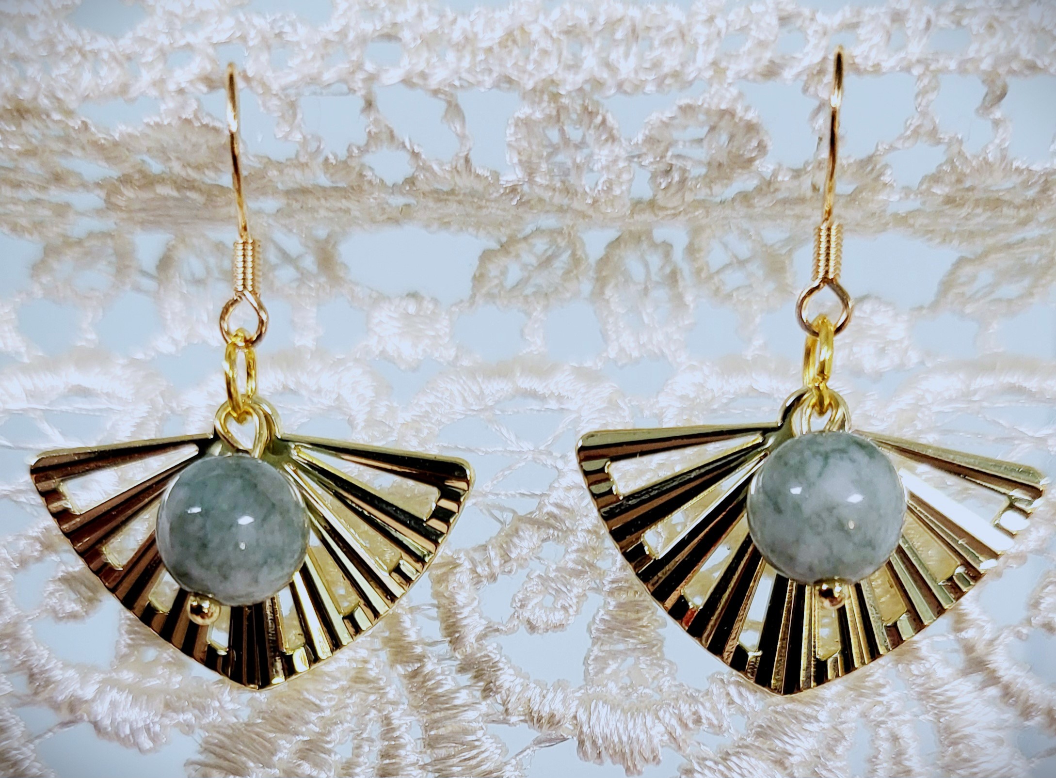 Boucles d'oreilles Jade de Birmanie