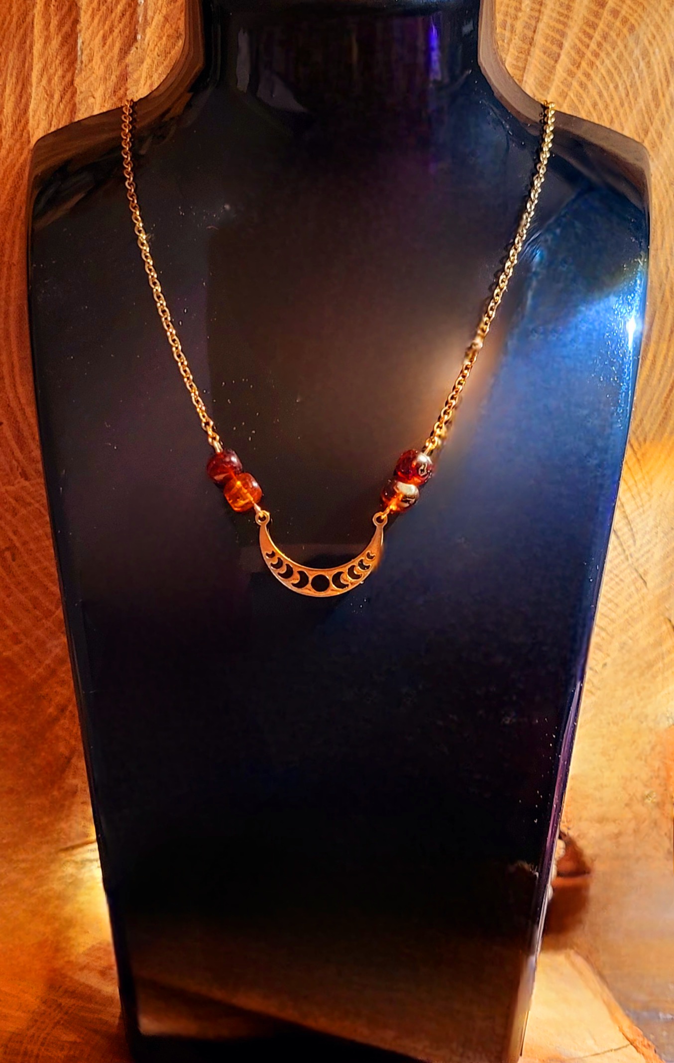 Collier d'Ambre Baltique Wicca