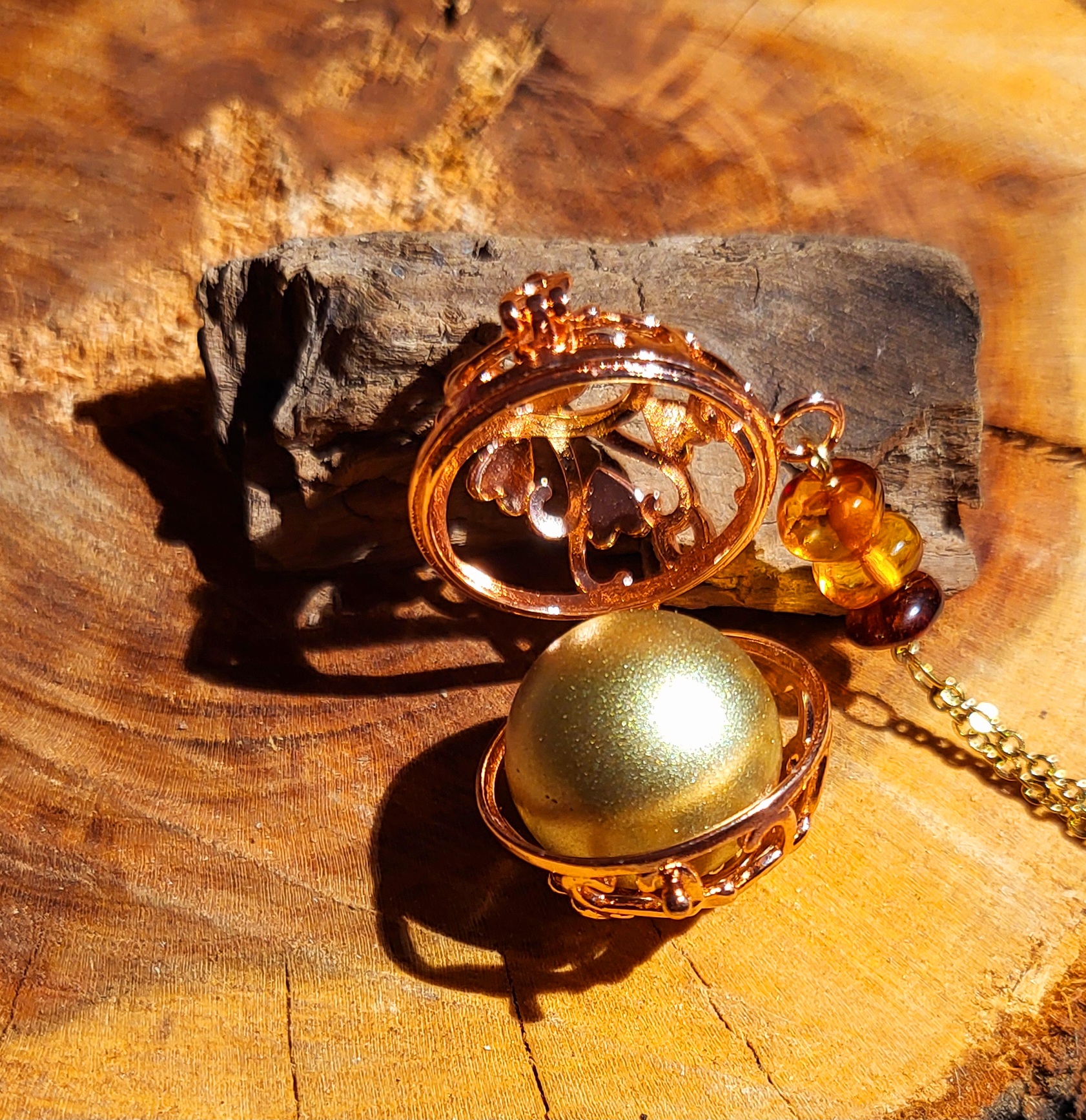 Bola avec Ambre Baltique