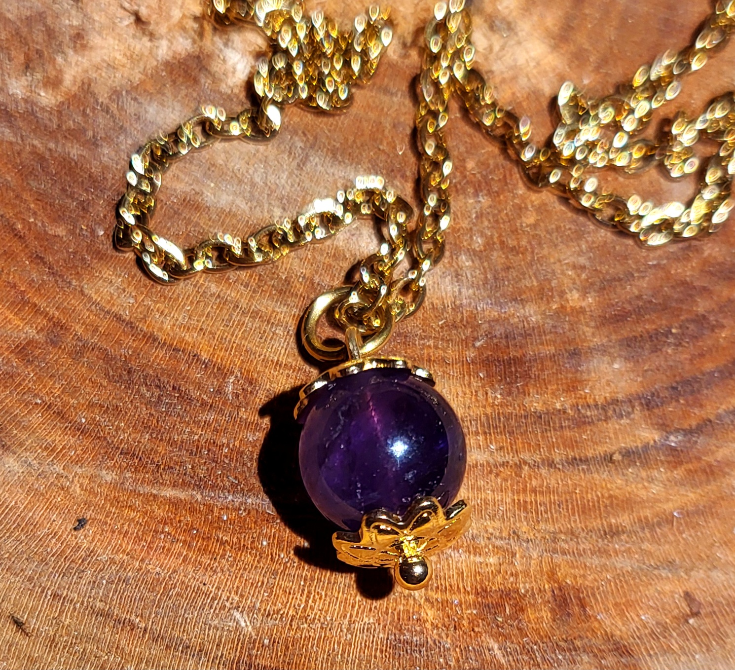 Collier d'Améthyste élégant
