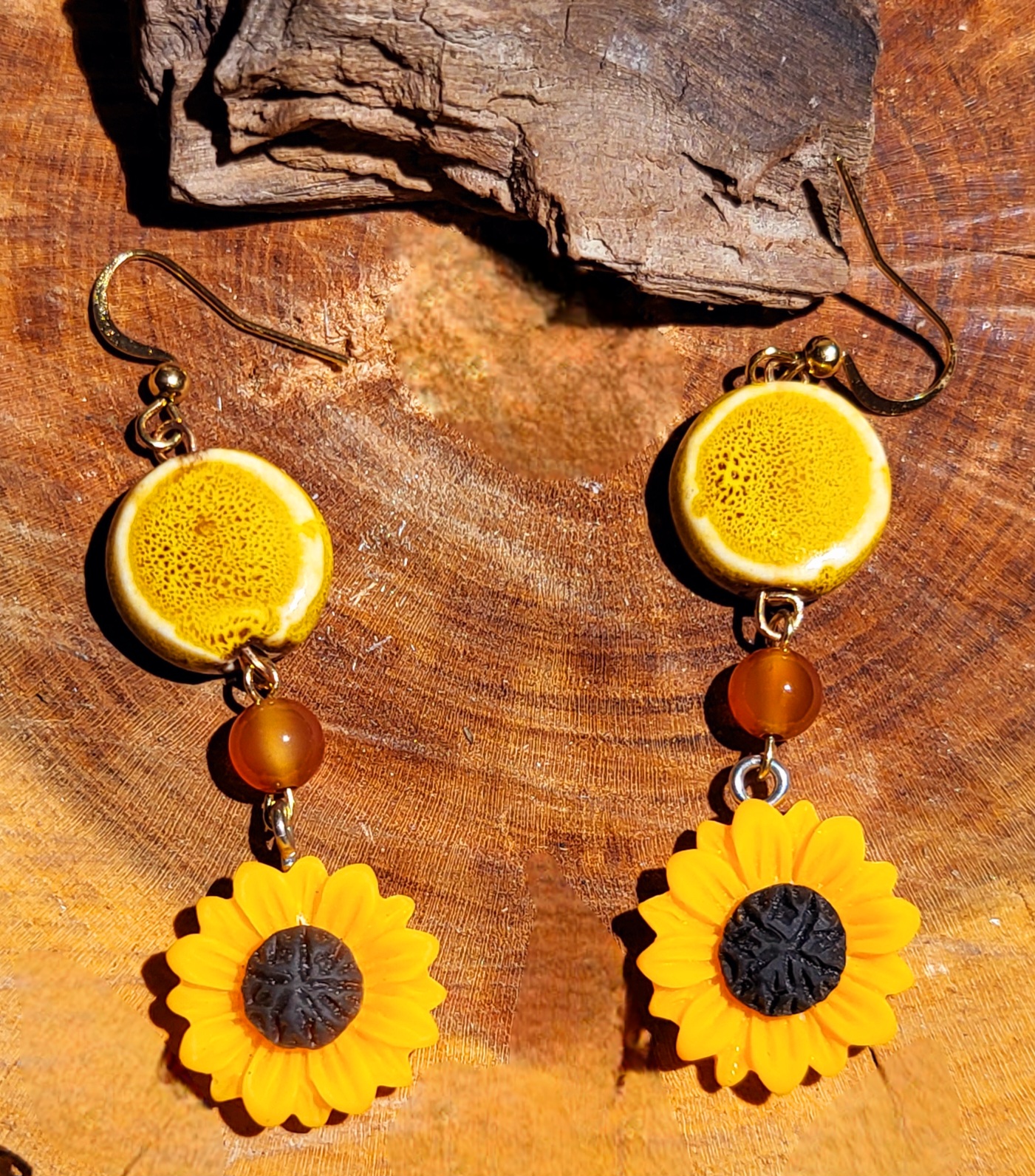 Boucles d'oreilles Sunshine