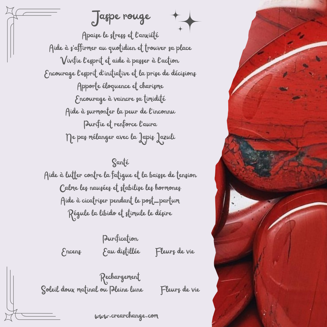 Jaspe rouge