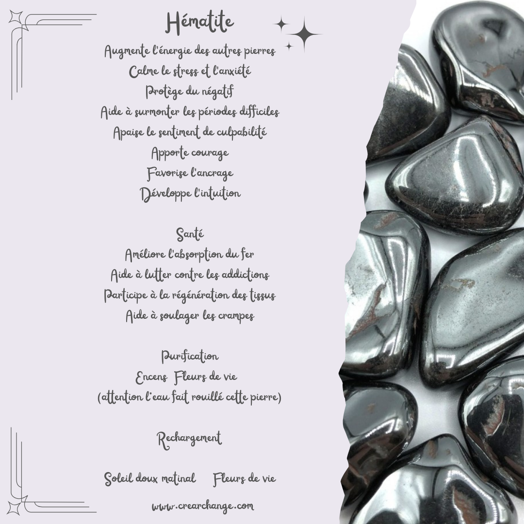 Bracelet Hématite 