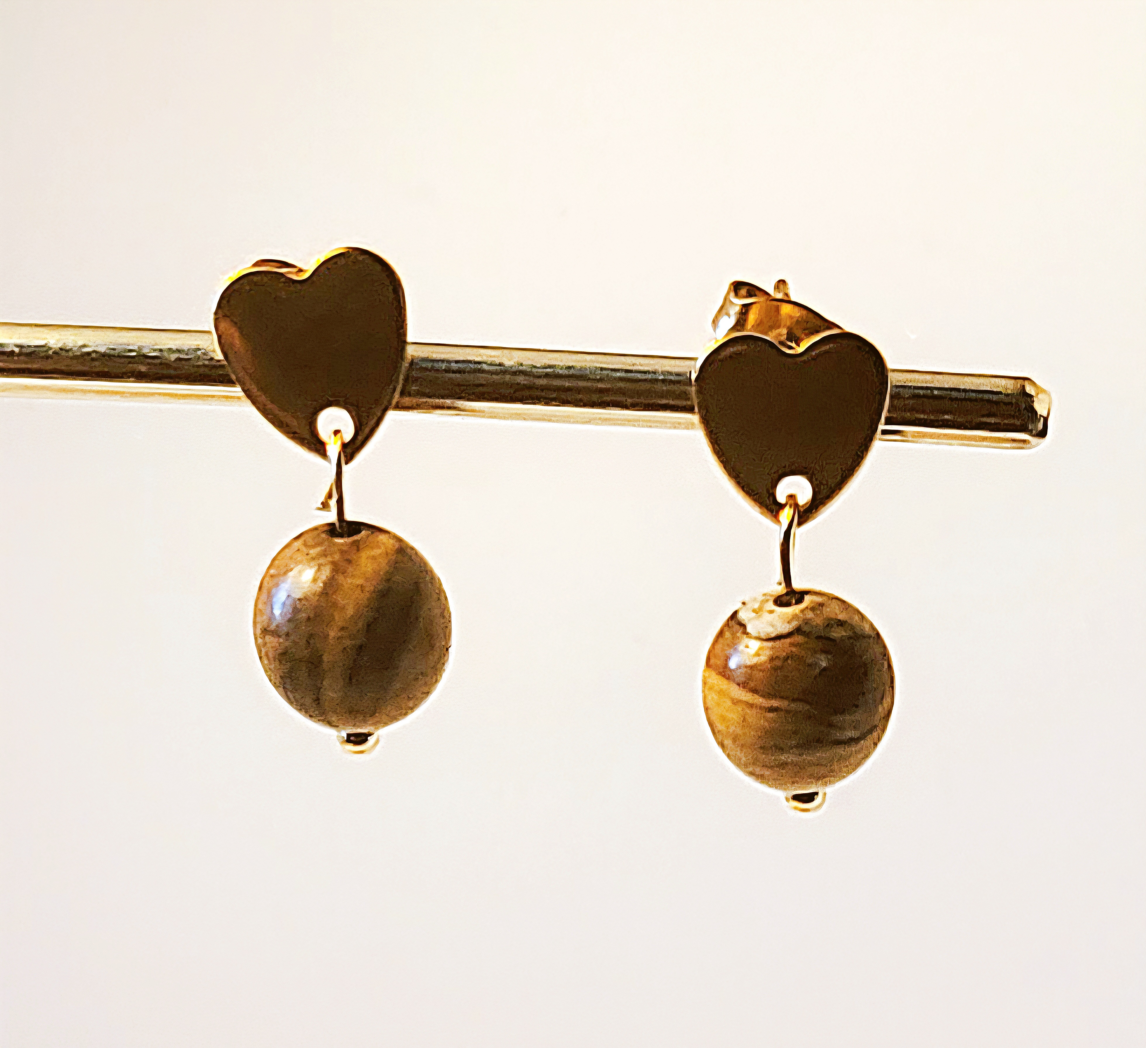 Boucles coeur de Jaspe