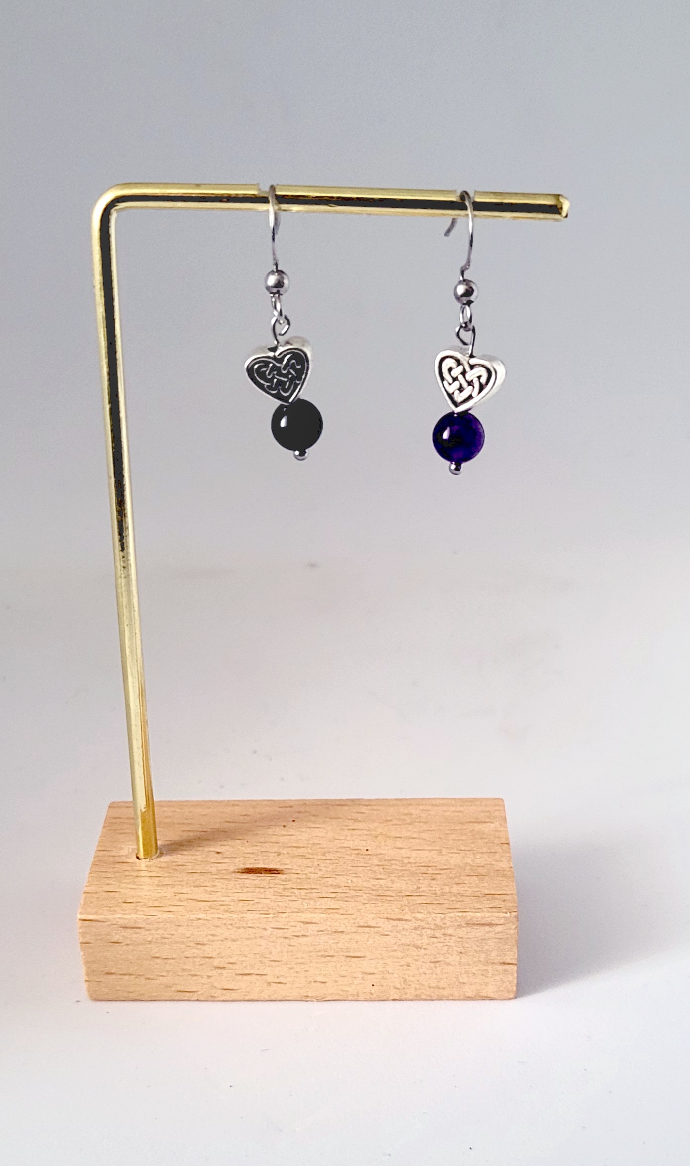 Boucles celtiques bi matière