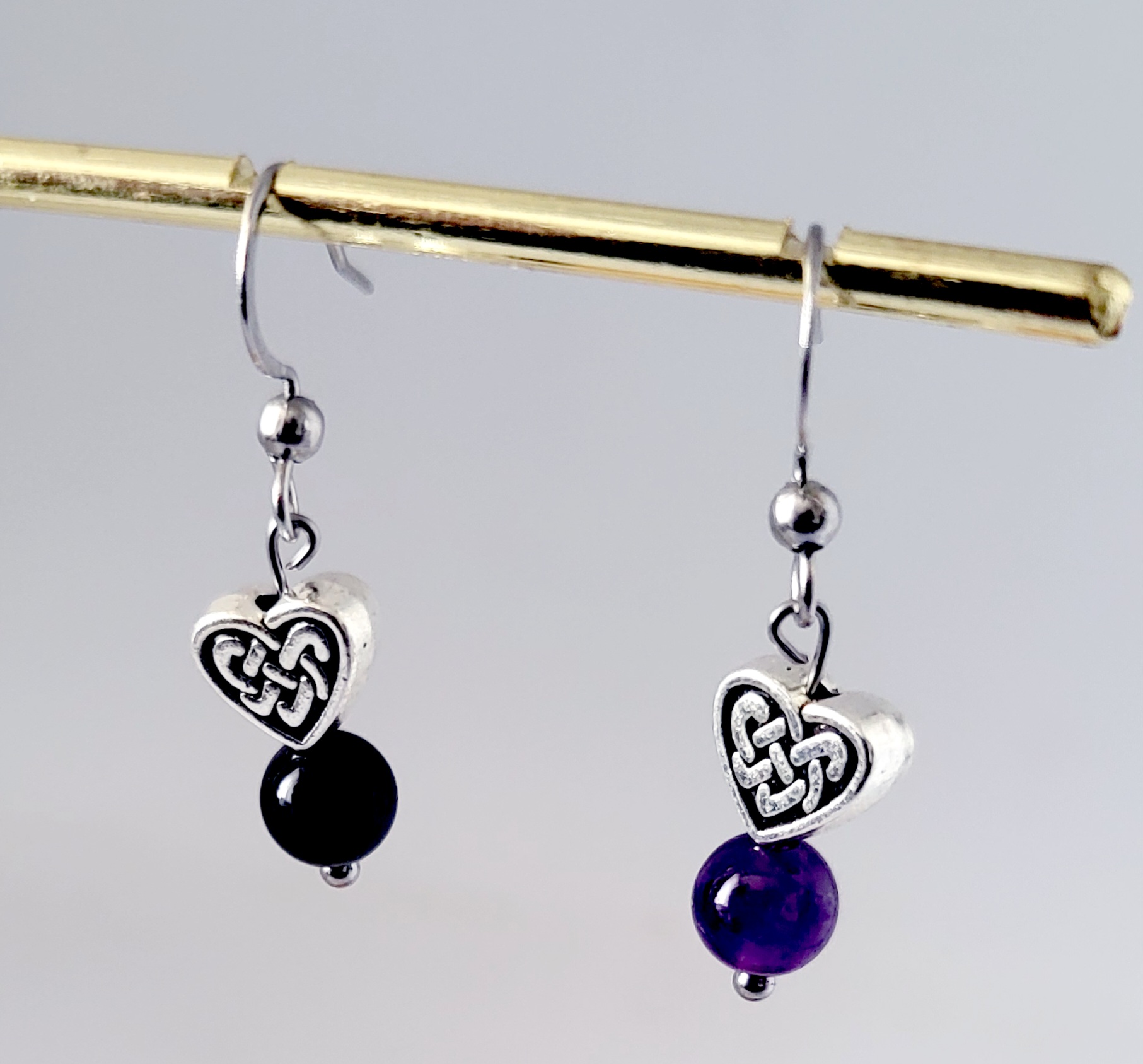 Boucles celtiques bi matière