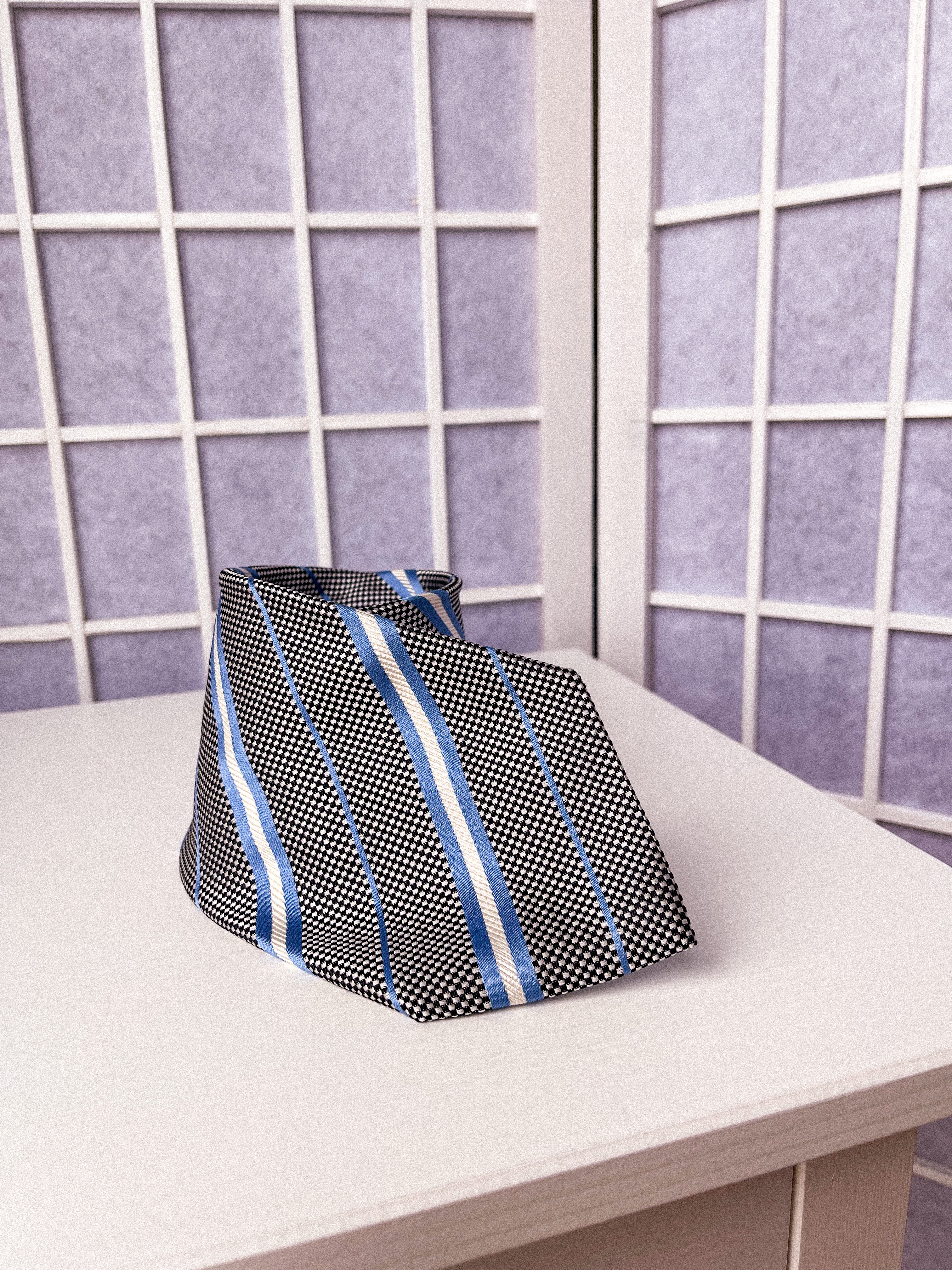 ERMENEGILDO ZEGNA pilkas kaklaraištis