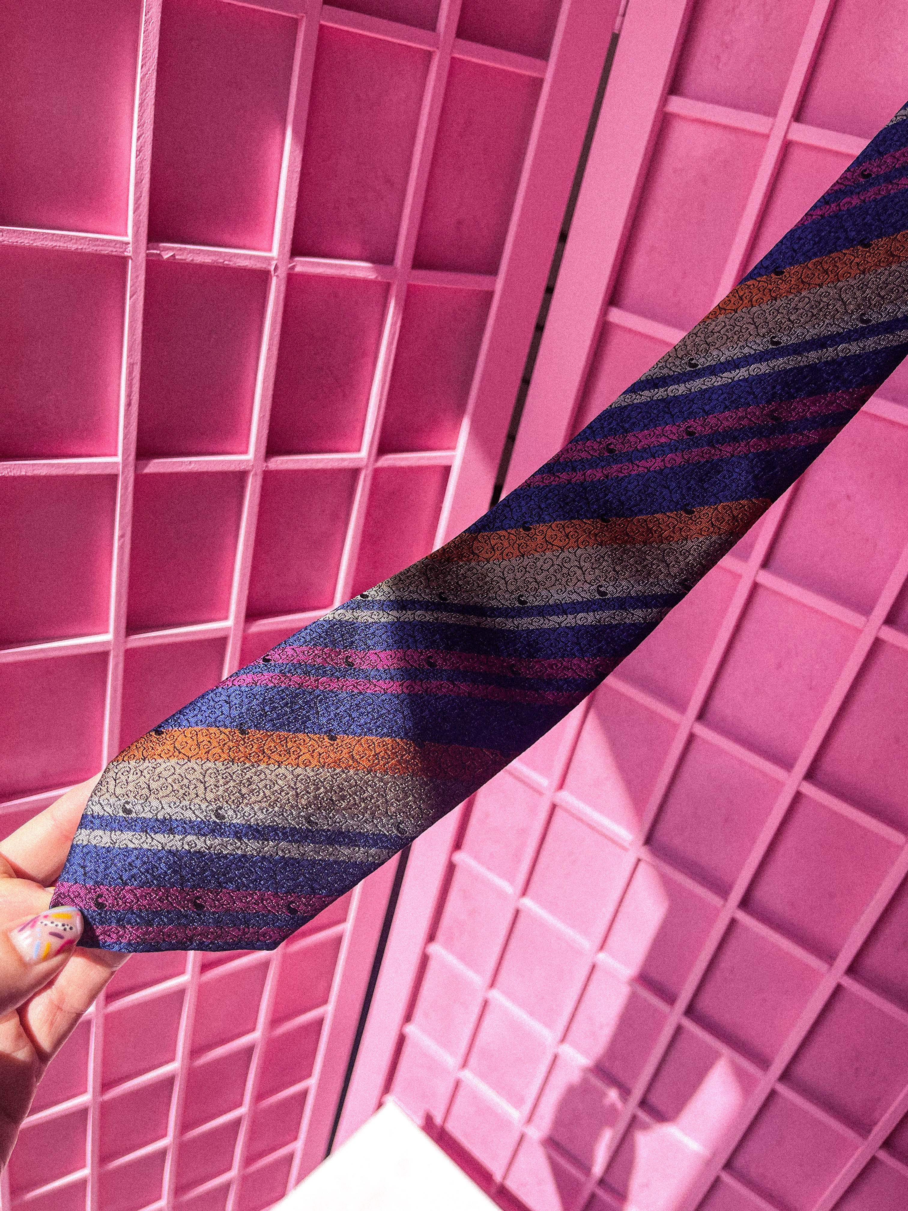 MISSONI spalvingas kaklaraištis