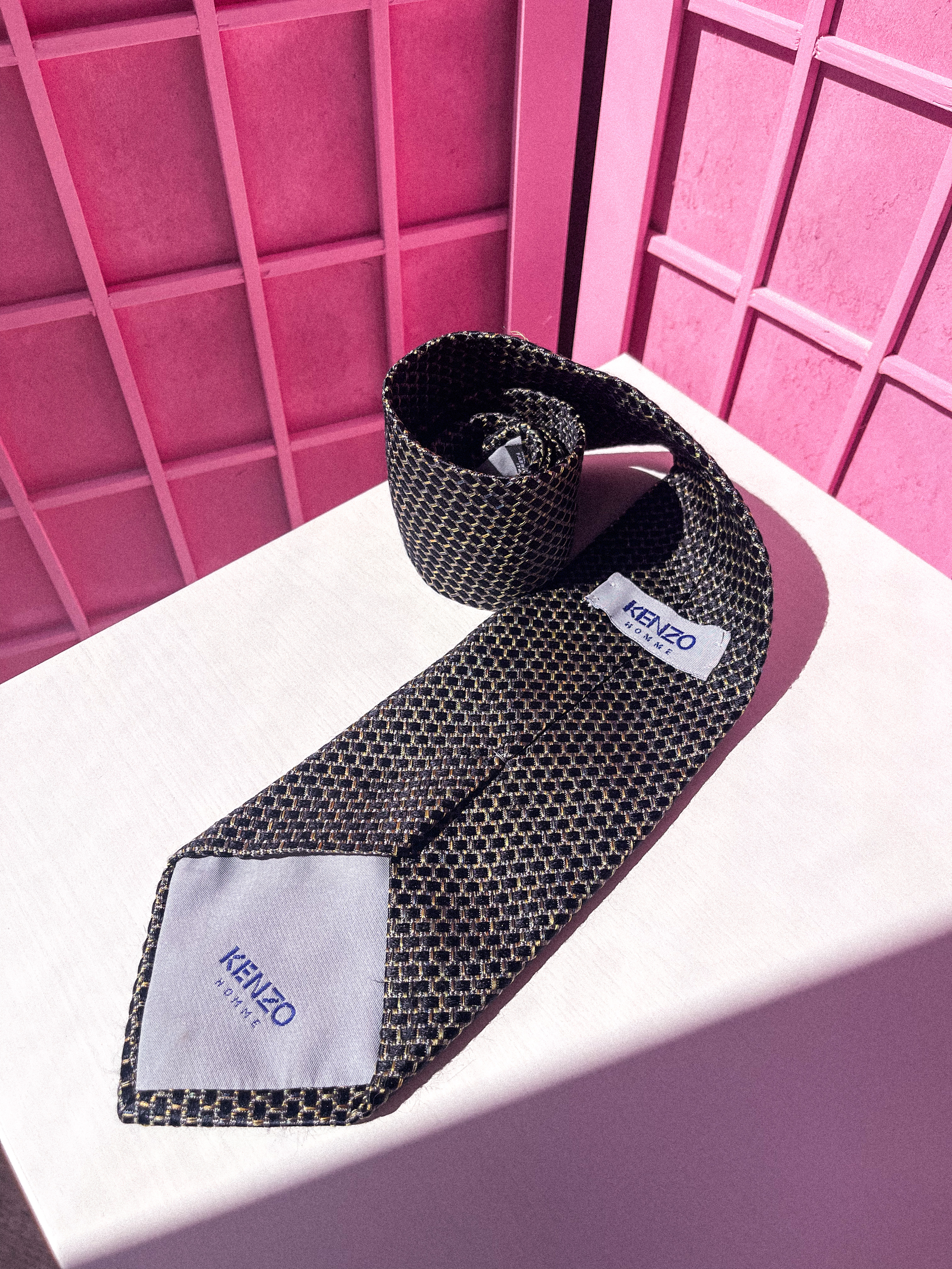 KENZO vintažinis kaklaraištis