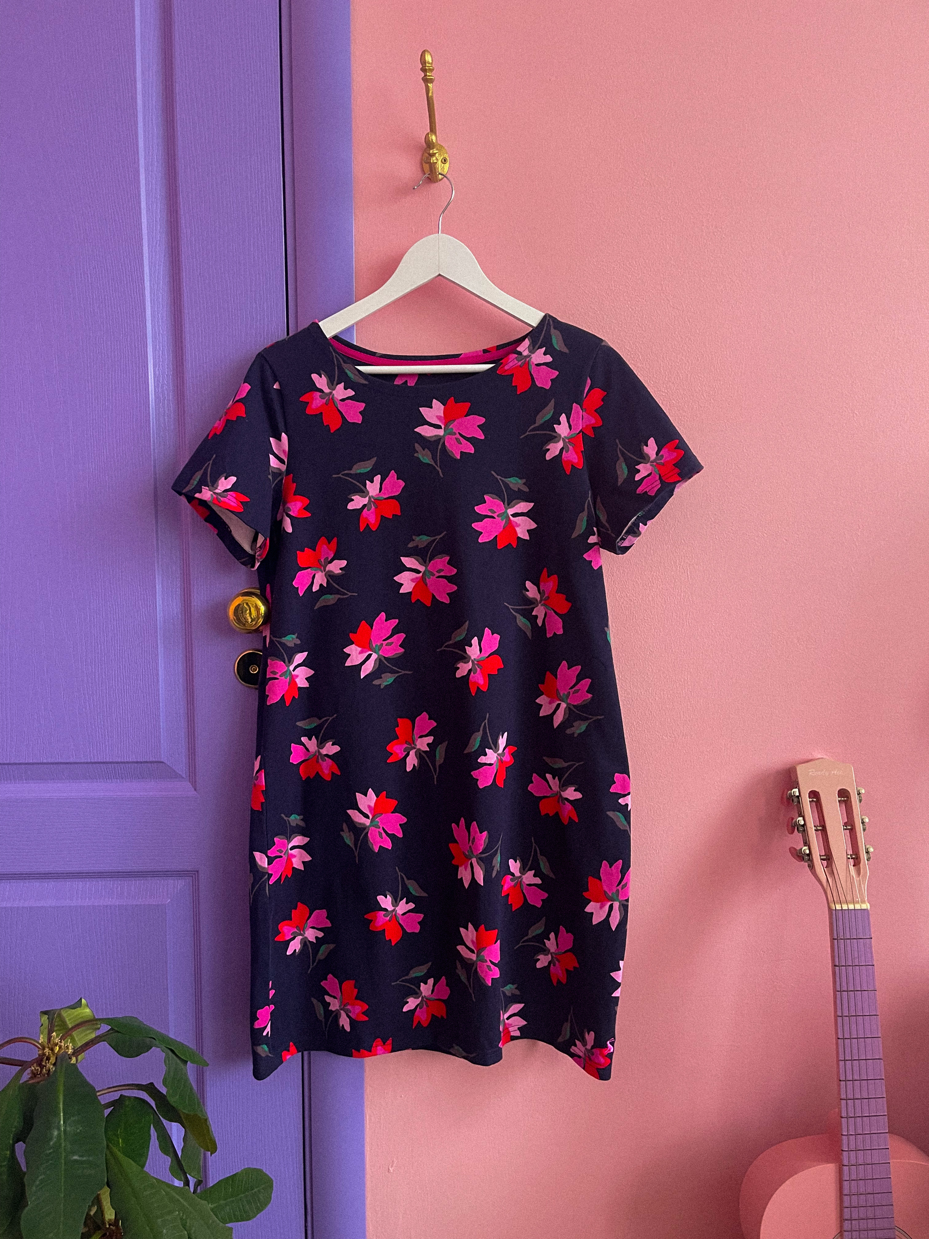 JOULES gėlėta medvilninė suknelė